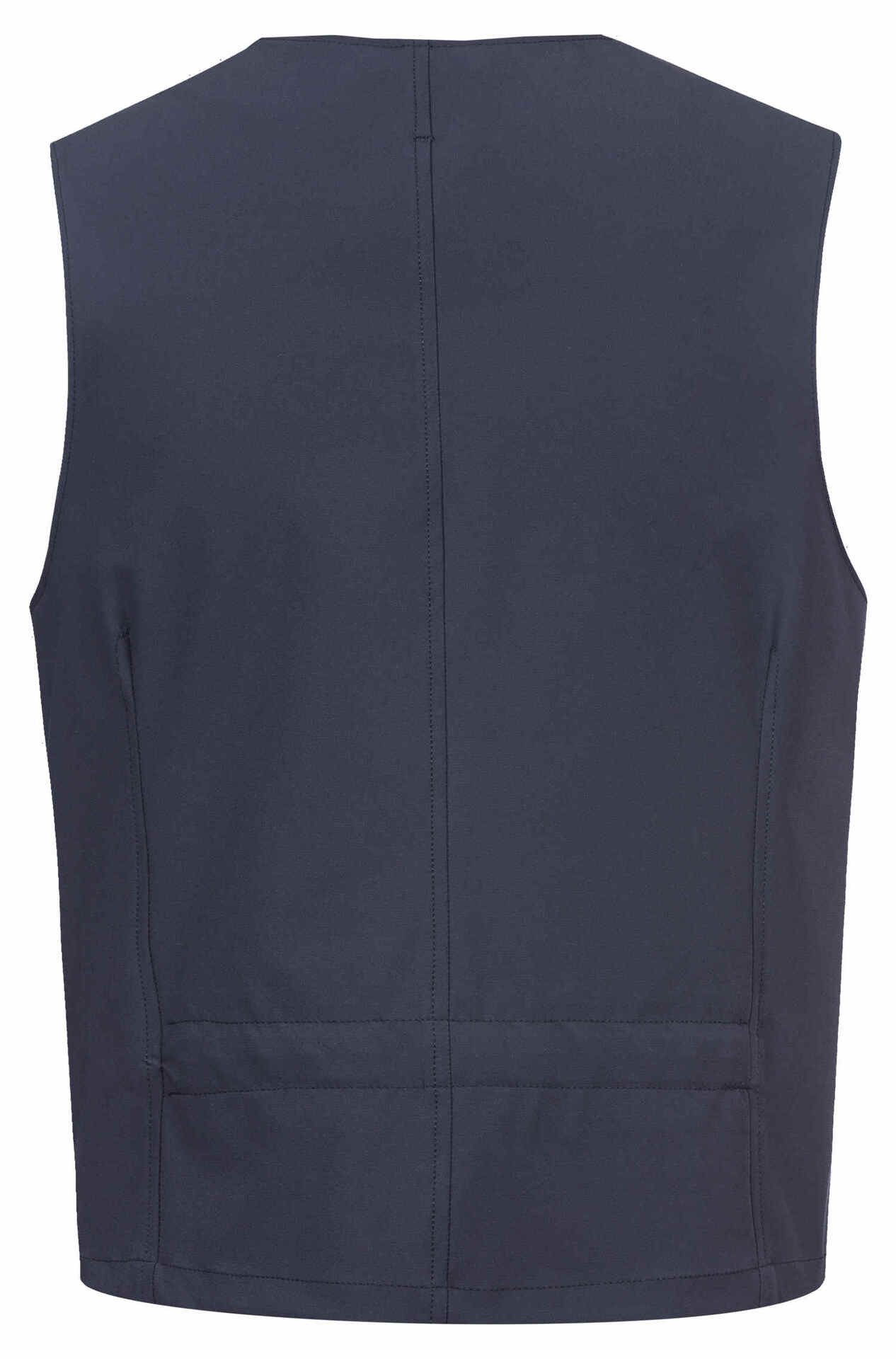 GREIFF Anzugweste Greiff FLOW Herren Business Weste V-Neck Regular Stretch Marine