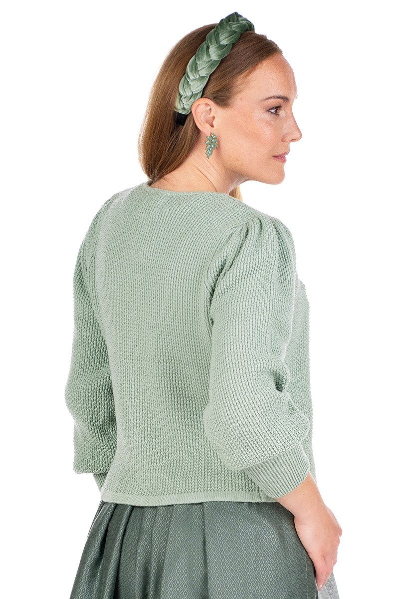 Hammerschmid Trachtenjacke Trachten Strickjacke - BERGEN - jadegrün günstig online kaufen