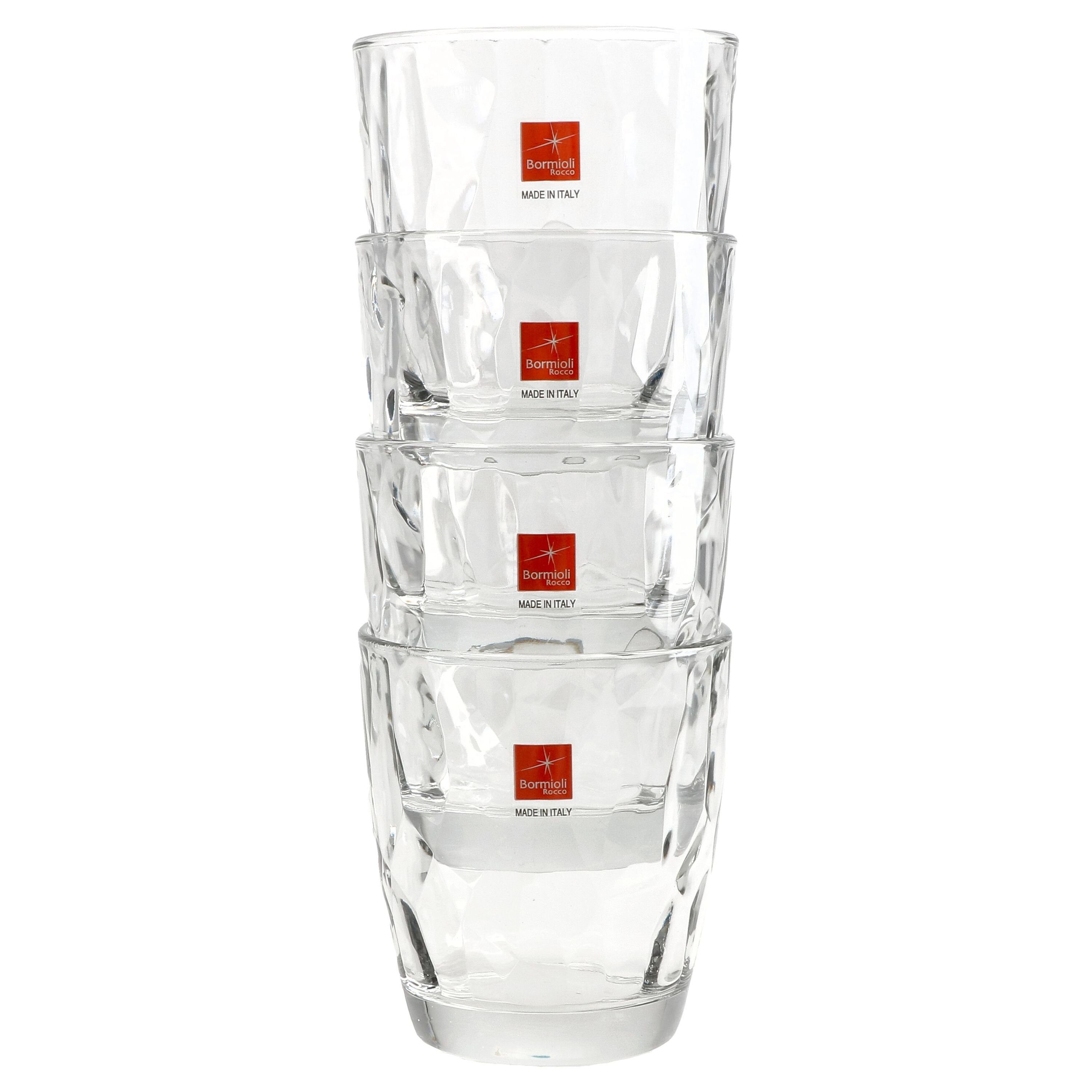 MamboCat Glas Set Gin-Tumbler D.O.F. Glas Transparent 390ml Diamond 12er Whisky, Trinkglas