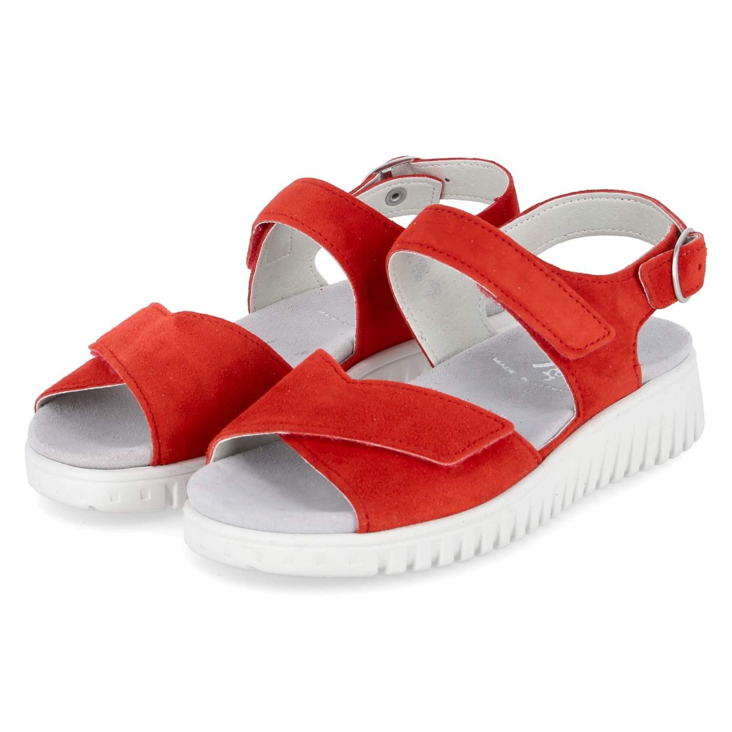 Semler Semler C7085042/064 SP Damen Rauleder red Sandalette