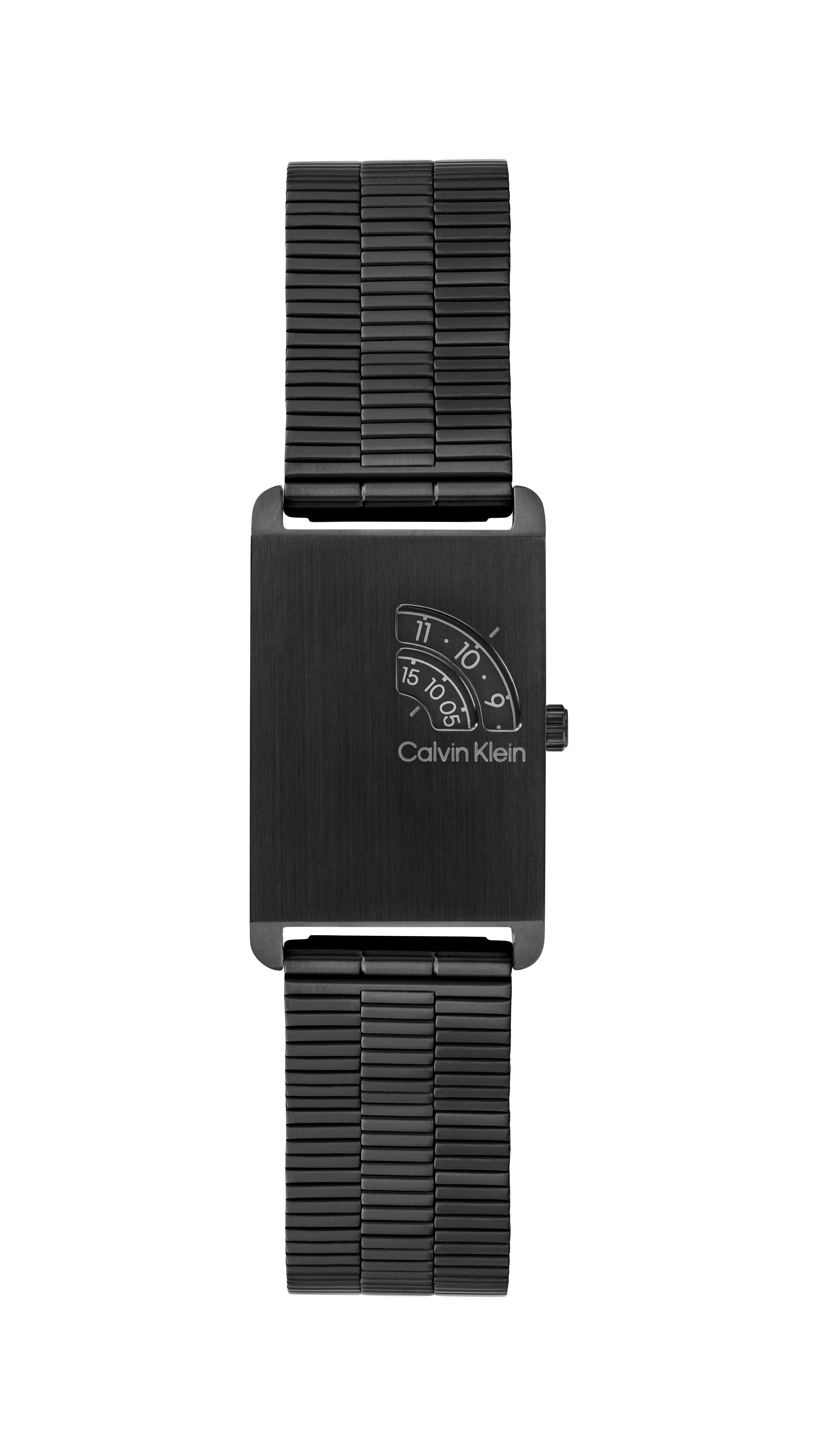 Calvin Klein Quarzuhr DAPPER 25200589, Armbanduhr, Herrenuhr, Edelstahlarmband, analog