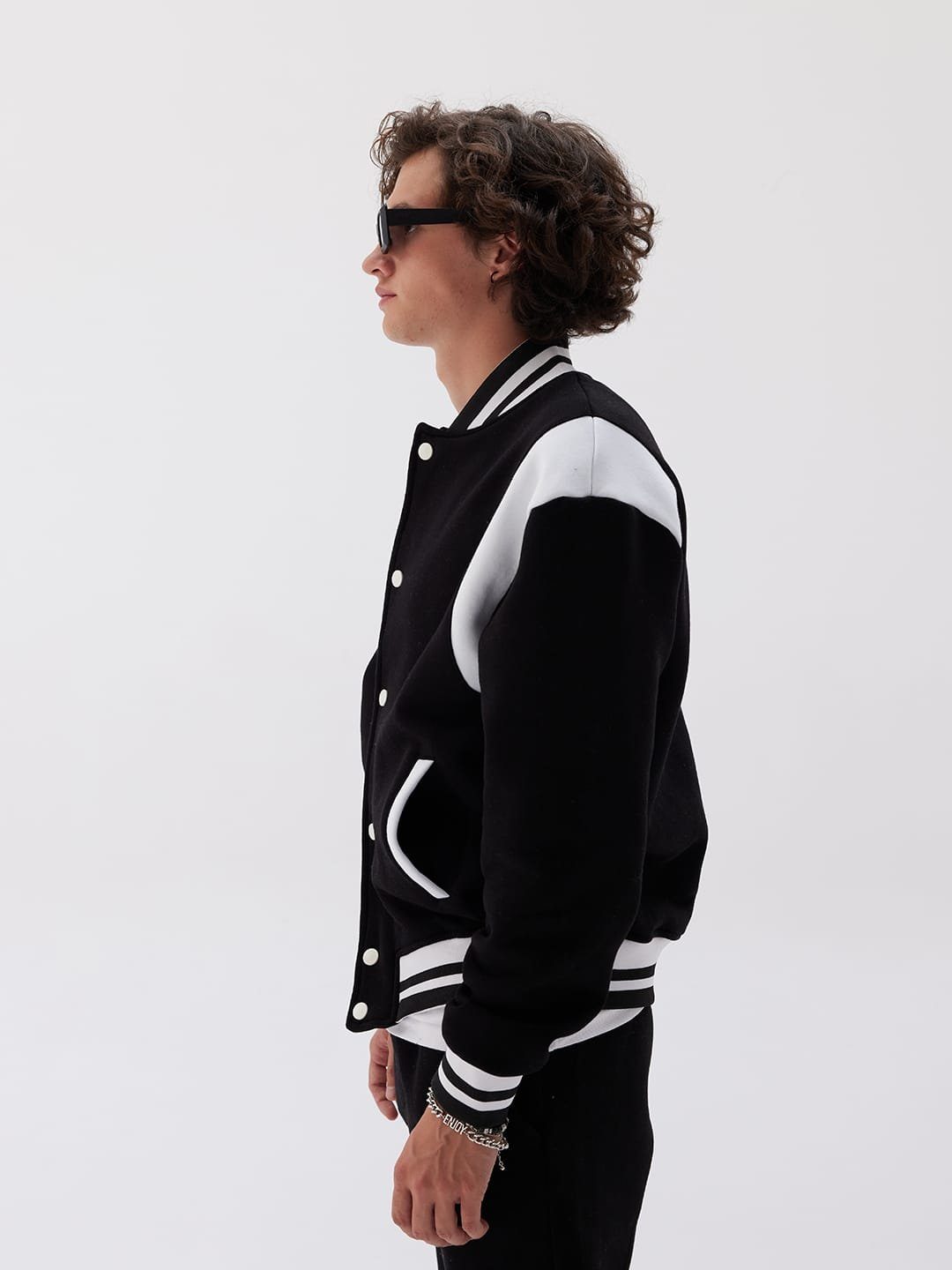 COFI Casuals Collegejacke Basic Jacket Baseballjacke Baumwolle Herren Unise günstig online kaufen