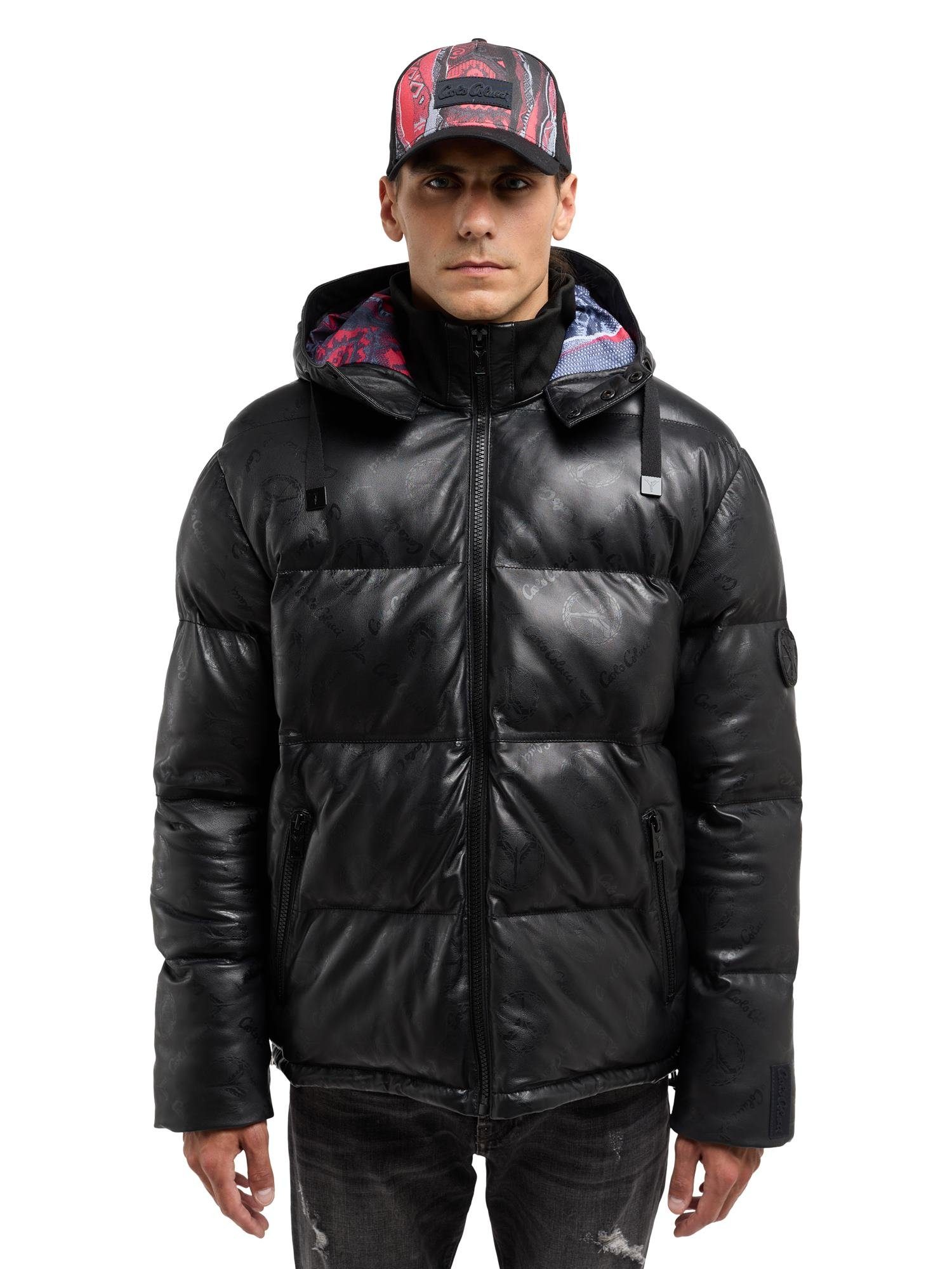Carlo Colucci Lederjacke Lang Carlo Colucci Jacke Leder Carlo