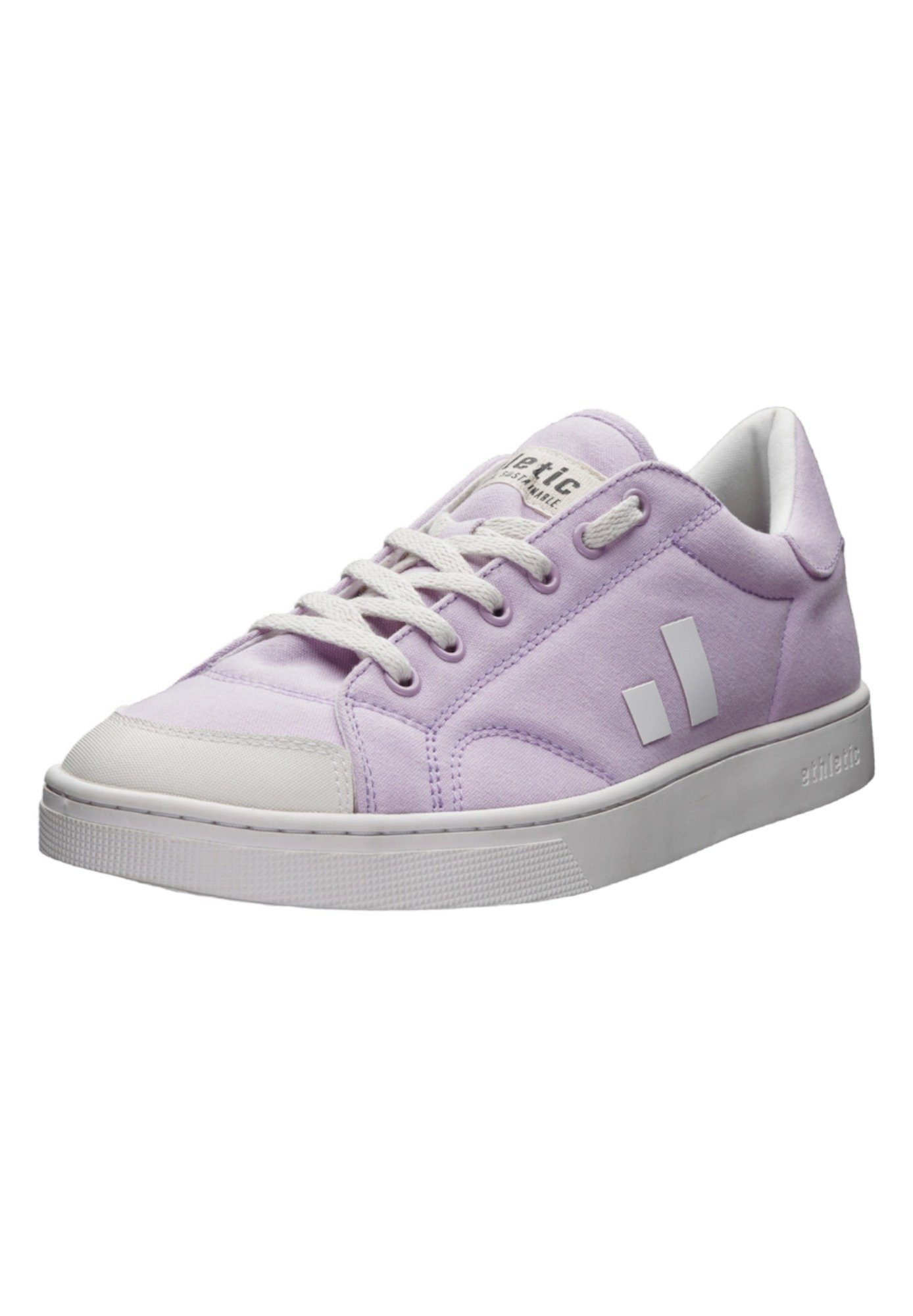 ETHLETIC Active Lo Cut Sneaker Fairtrade Produkt Lavender Pink - Just White