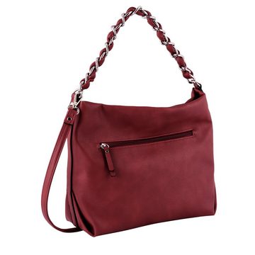 Gabor Schultertasche GABOR-VALENTINE HOBO BAG Schultertasche 34x12x28 41-dark red