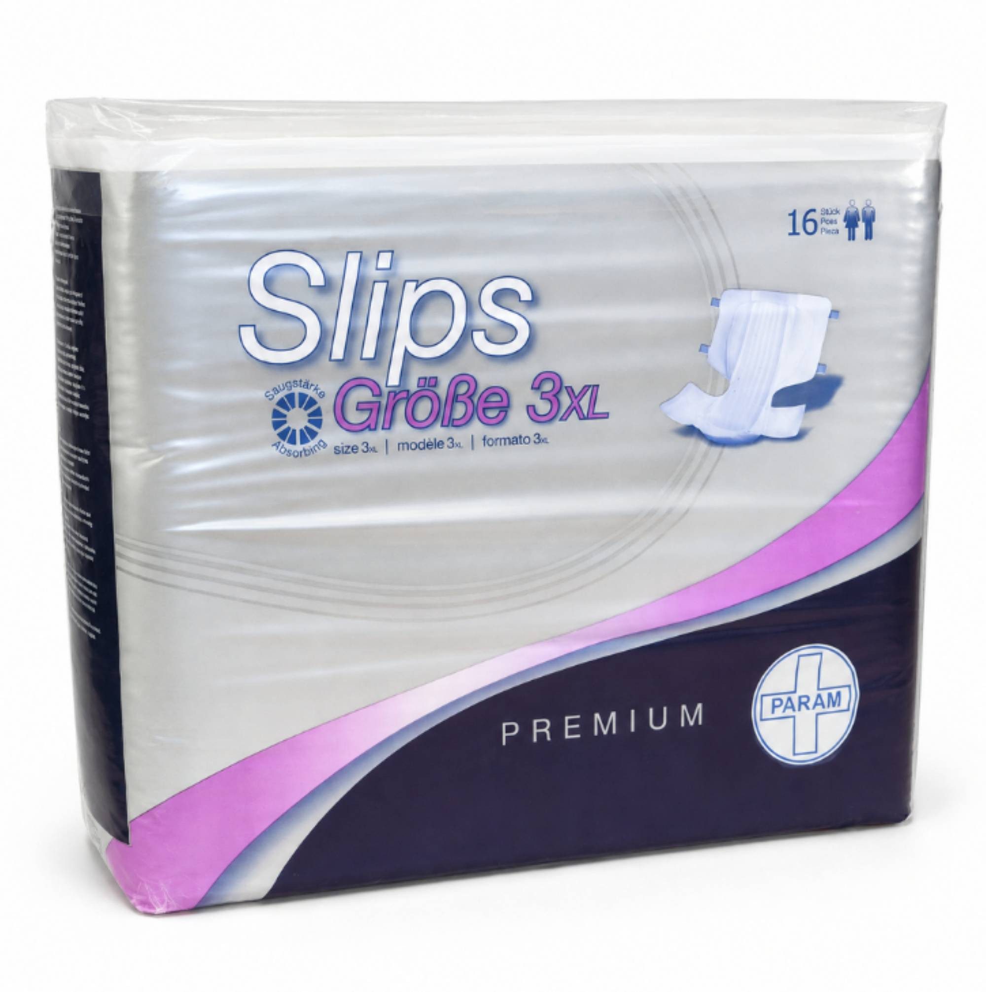 Param GmbH Inkontinenz-Einlage PARAM Slip PREMIUM Tag Gr.3XL