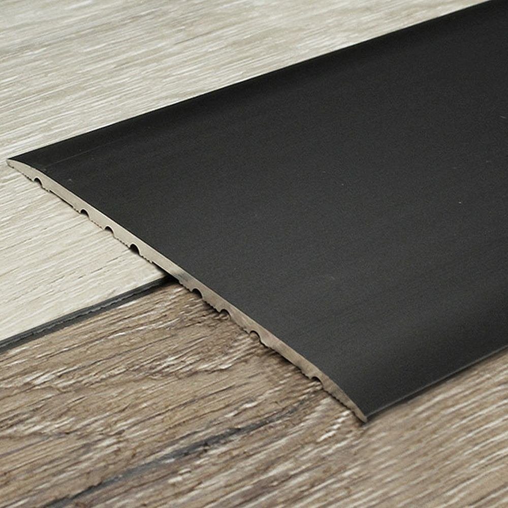 PROVISTON Übergangsprofil Aluminium, 80 x 3.5 x 1000 mm, Bronze Dunkel, Übergangsprofil (1-St)