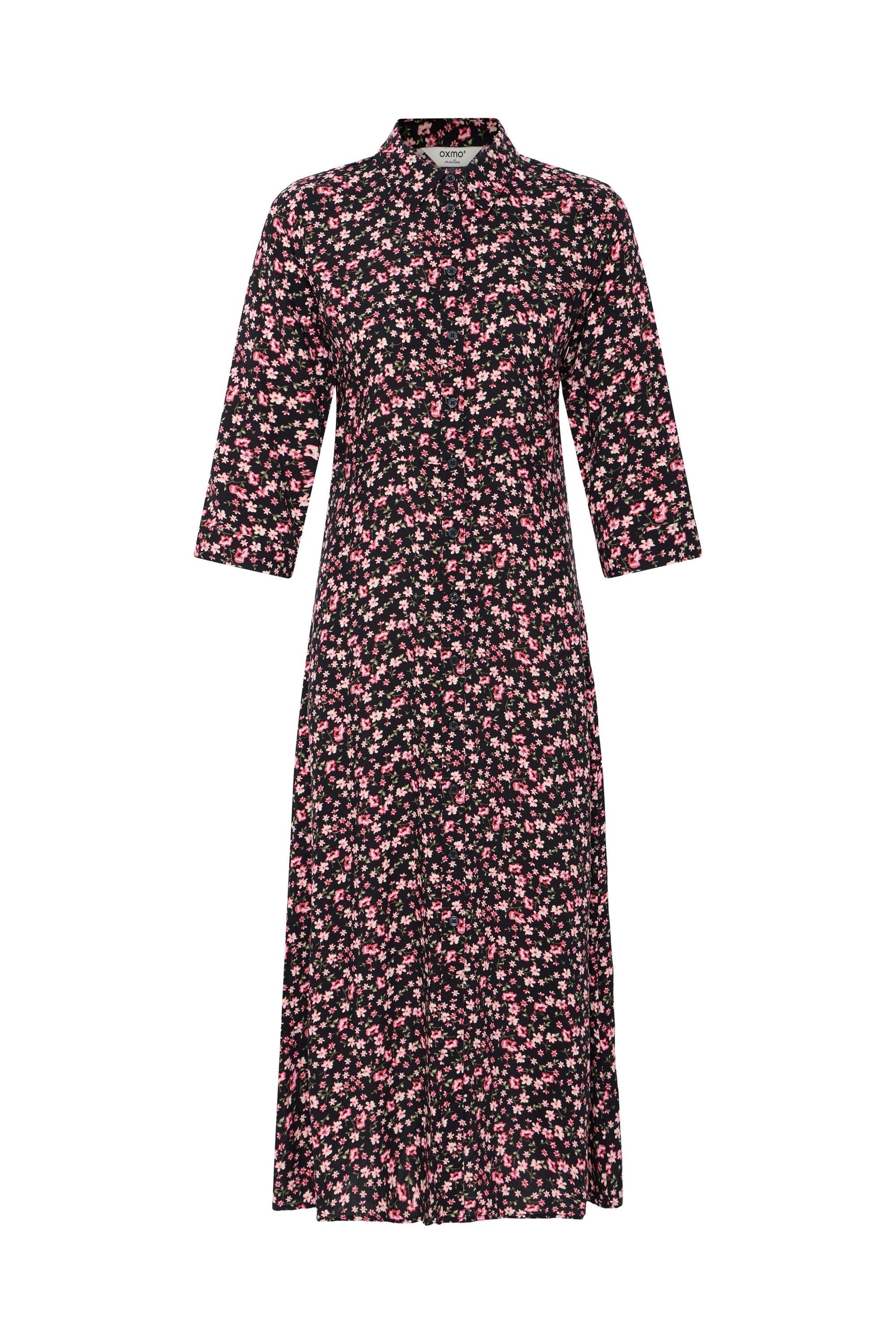 OXMO Midikleid OXNIlla A-Linie Midi Kleid