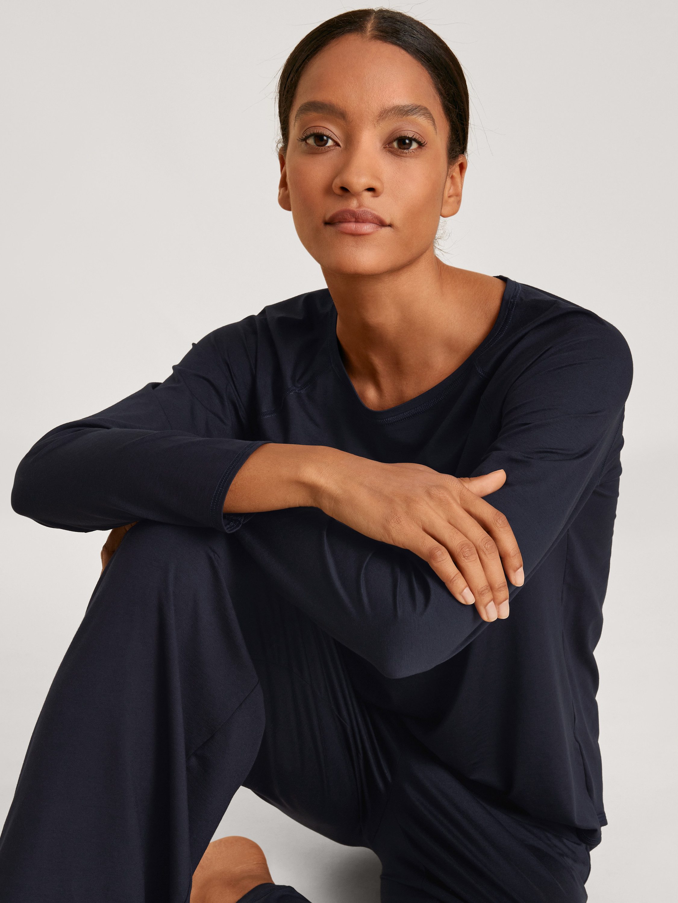 CALIDA Langarmshirt DEEPSLEEPWEAR Balancing Damen (1-tlg) temperatur- und feuchtigkeitsregulierend