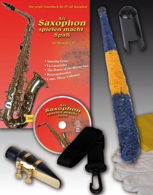 Clifton Eb-Alt Alt Eb Saxophon, Set, 4-St., mit Koffer