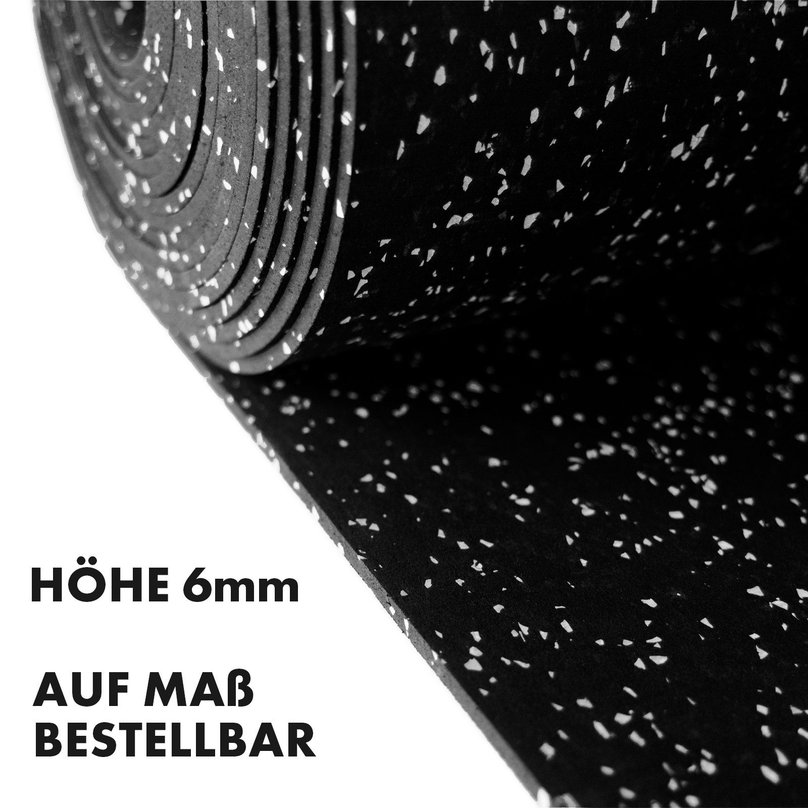 Kubus Fitnessmatte auf Maß, Schall- und stoßdämpfende Multifunktionsmatte, In vielen Farben – Bild 4 von 5