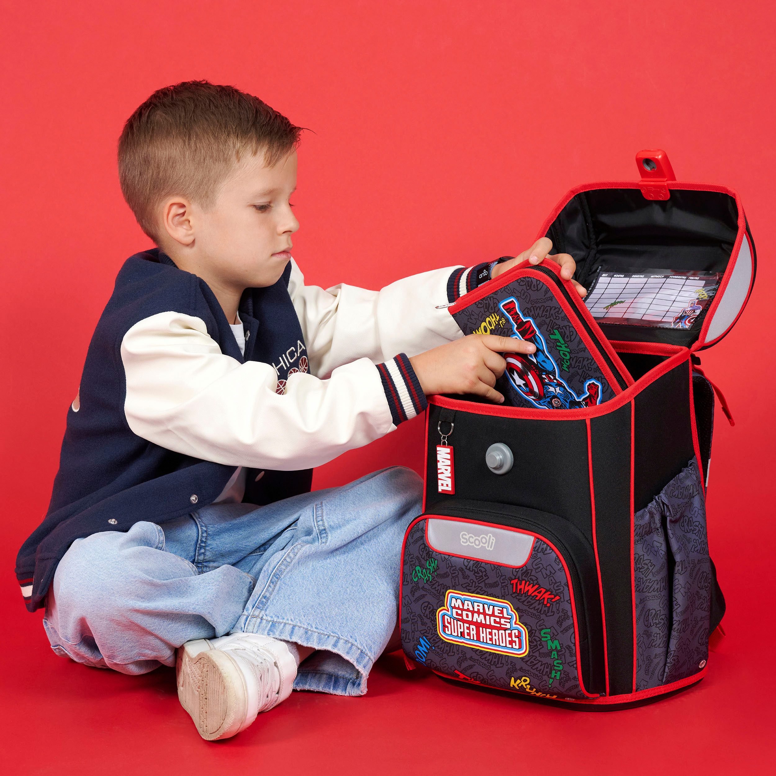 Scooli Schulranzen Easy Start (Set, 5-tlg)