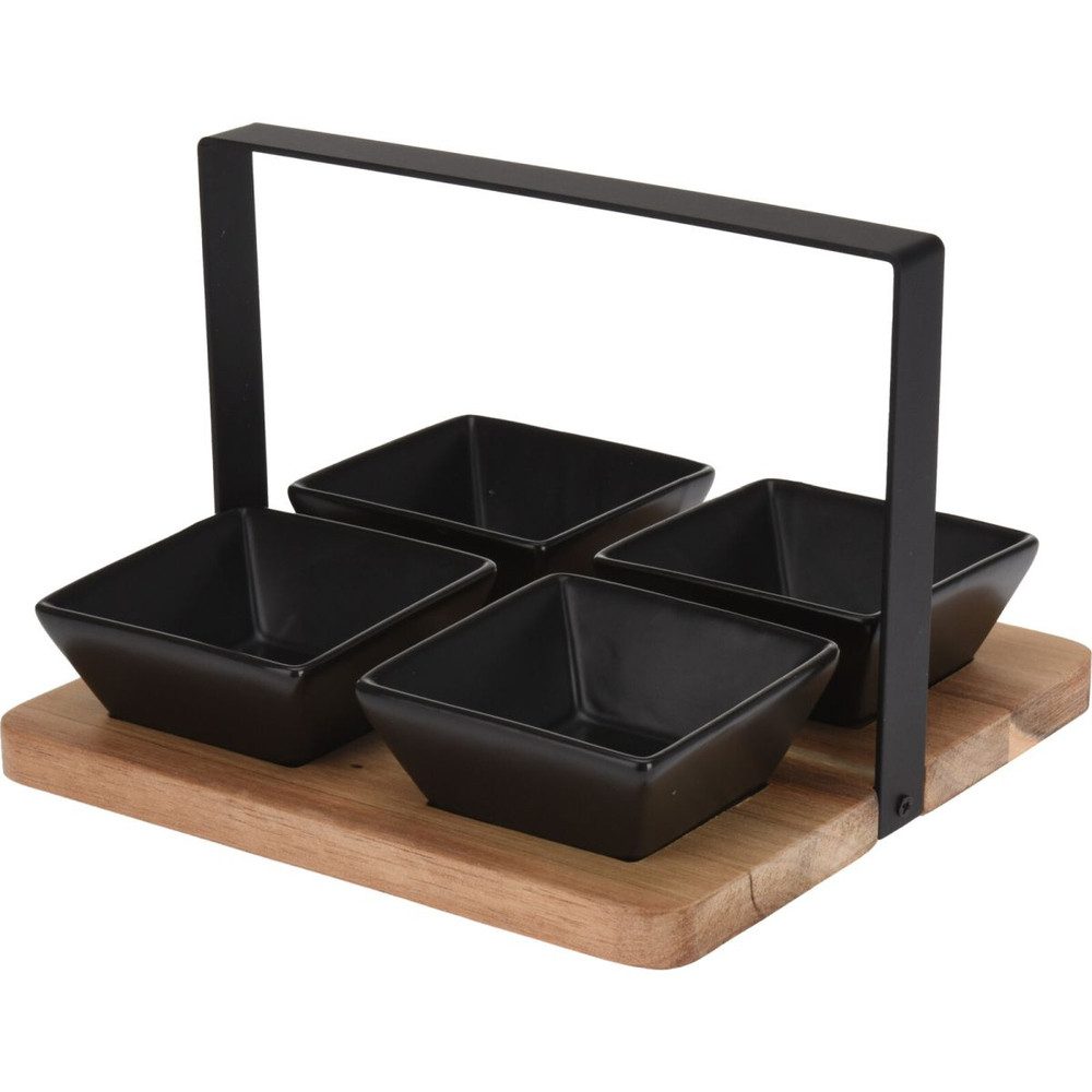 Koopmann Dekoteller Servierset eckig - Tablett günstig online kaufen