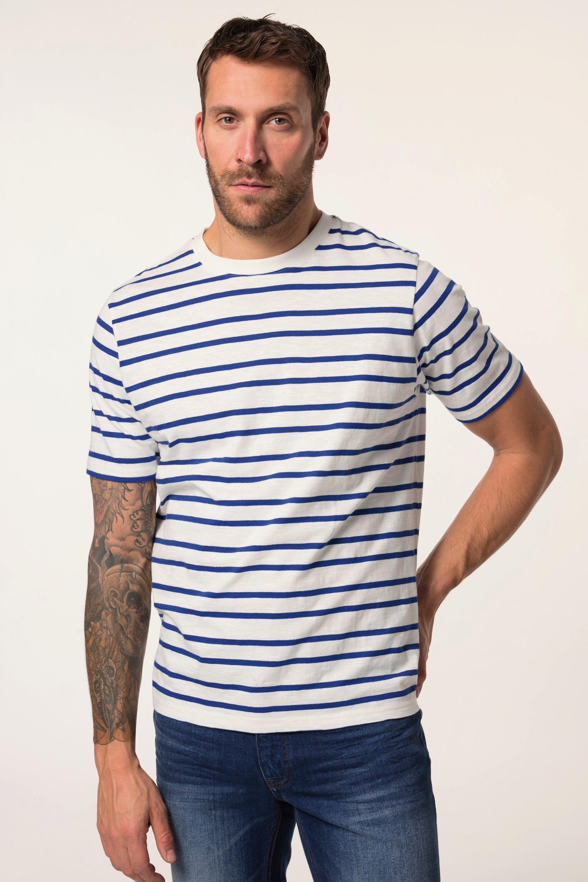 JP1880 T-Shirt Ringelshirt Nachhaltigkeit Halbarm günstig online kaufen