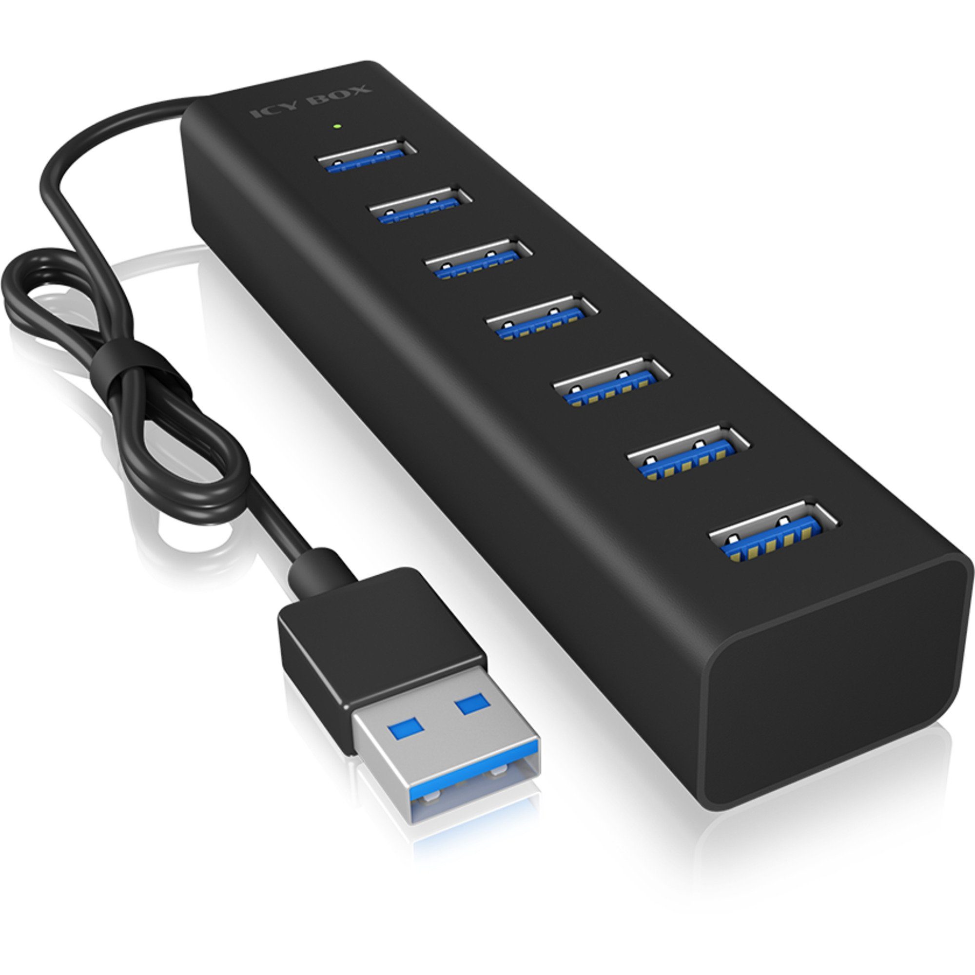 ICY BOX IB-HUB1700-U3, USB-Hub USB-Kabel