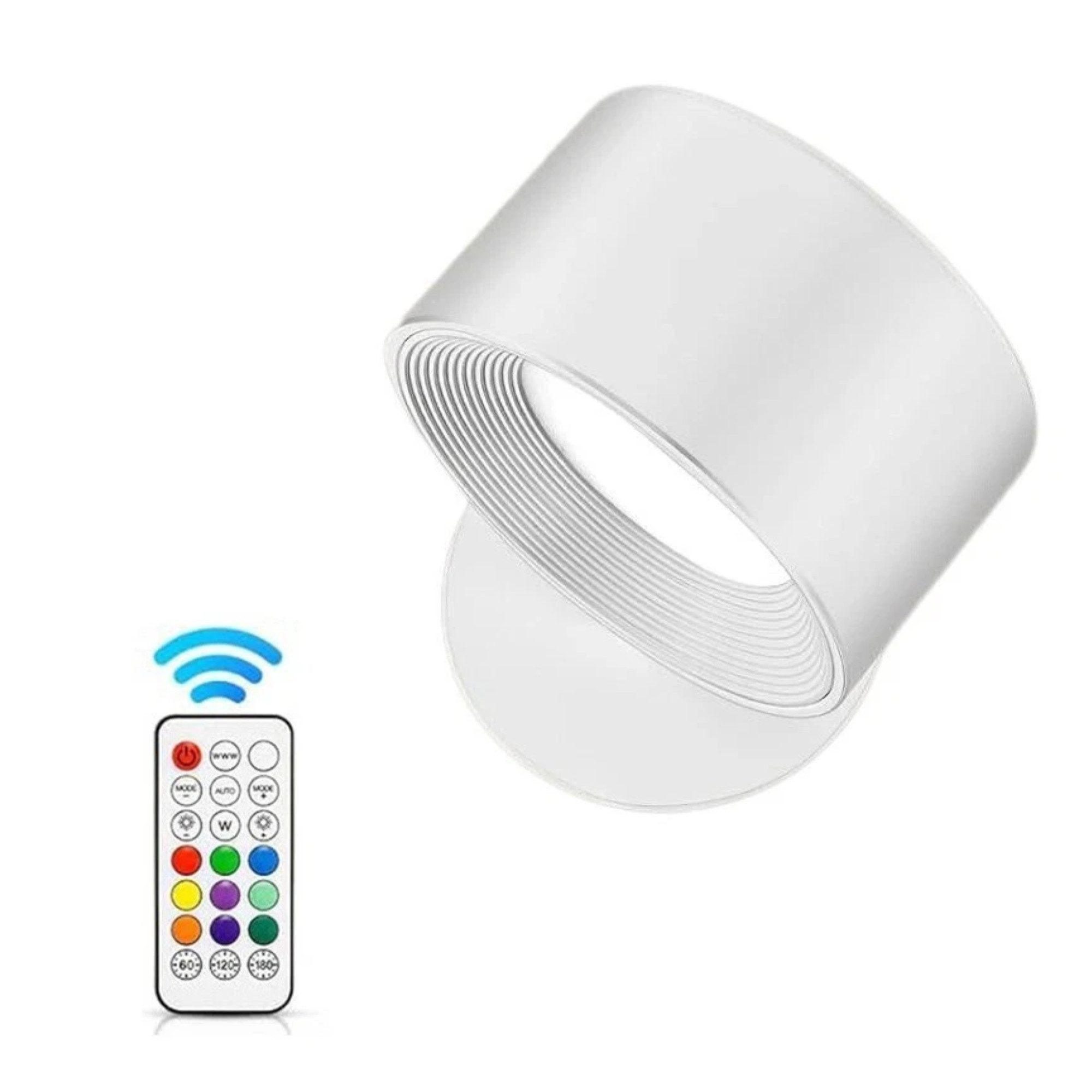 Vivitar LED Wandleuchte mit Akku, 360° drehbar, magnetische Befestigung, RG günstig online kaufen