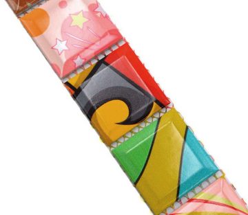 Mosani Fliesen-Bordüre Mosaik Borde Bordüre bunt Pop UP ART Andy Warhole Style Retro