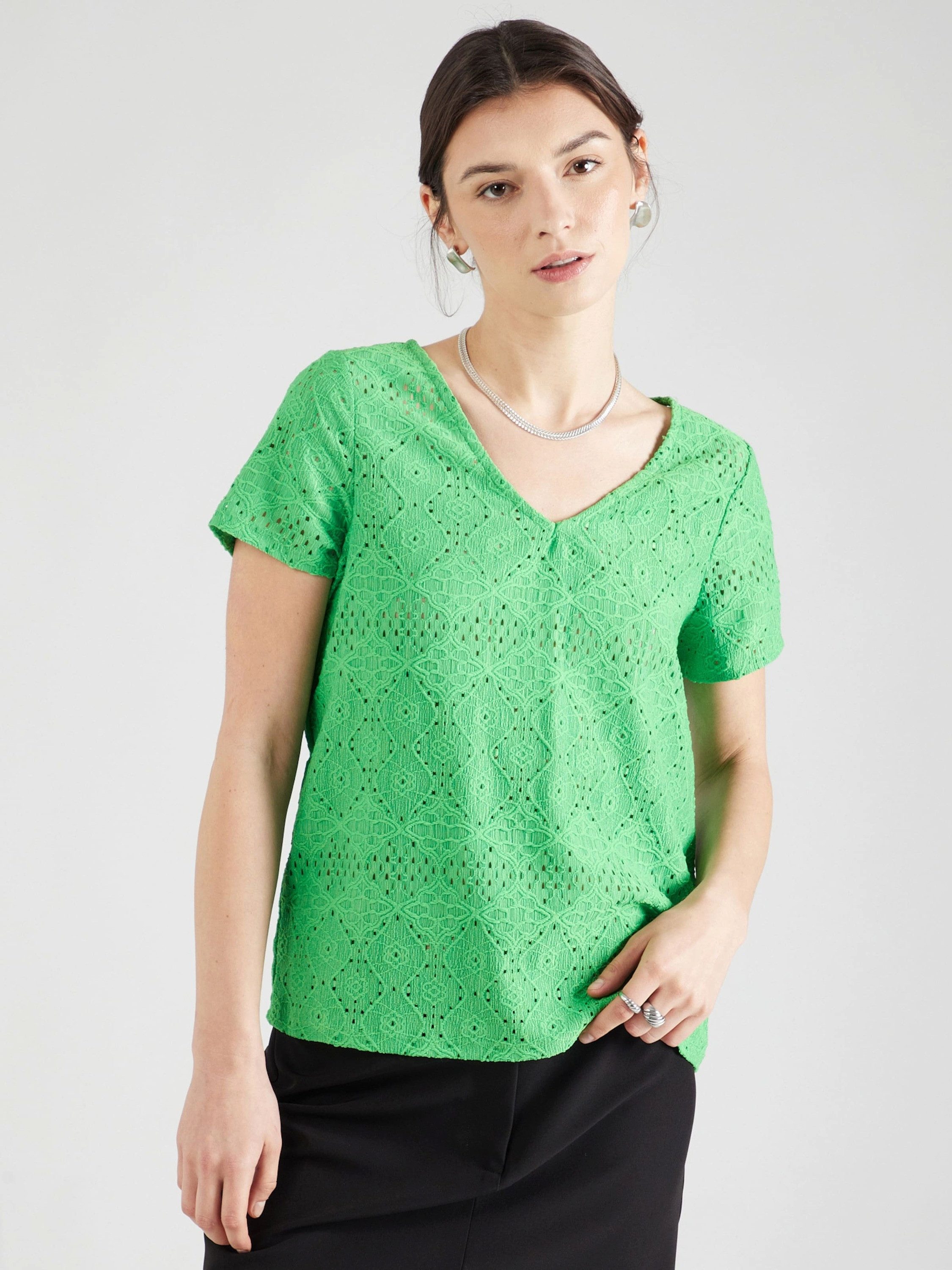 Object Funktionsshirt FEODORA (1-tlg) Lochmuster