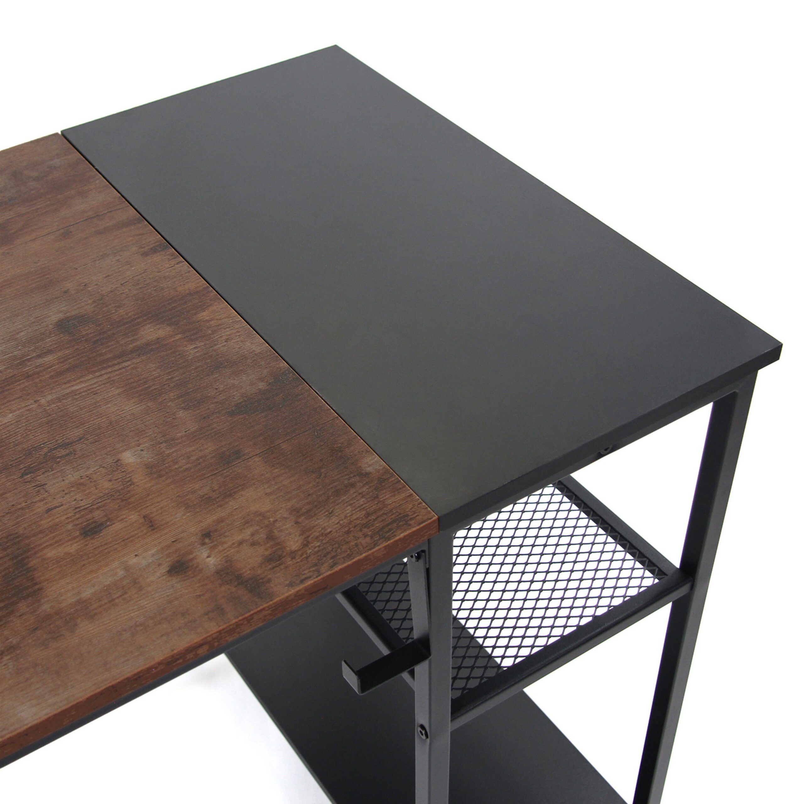 hjh OFFICE Schreibtisch WORKSPACE H I Computertisch H/B/T: (1 St), Computertisch Bürotisch