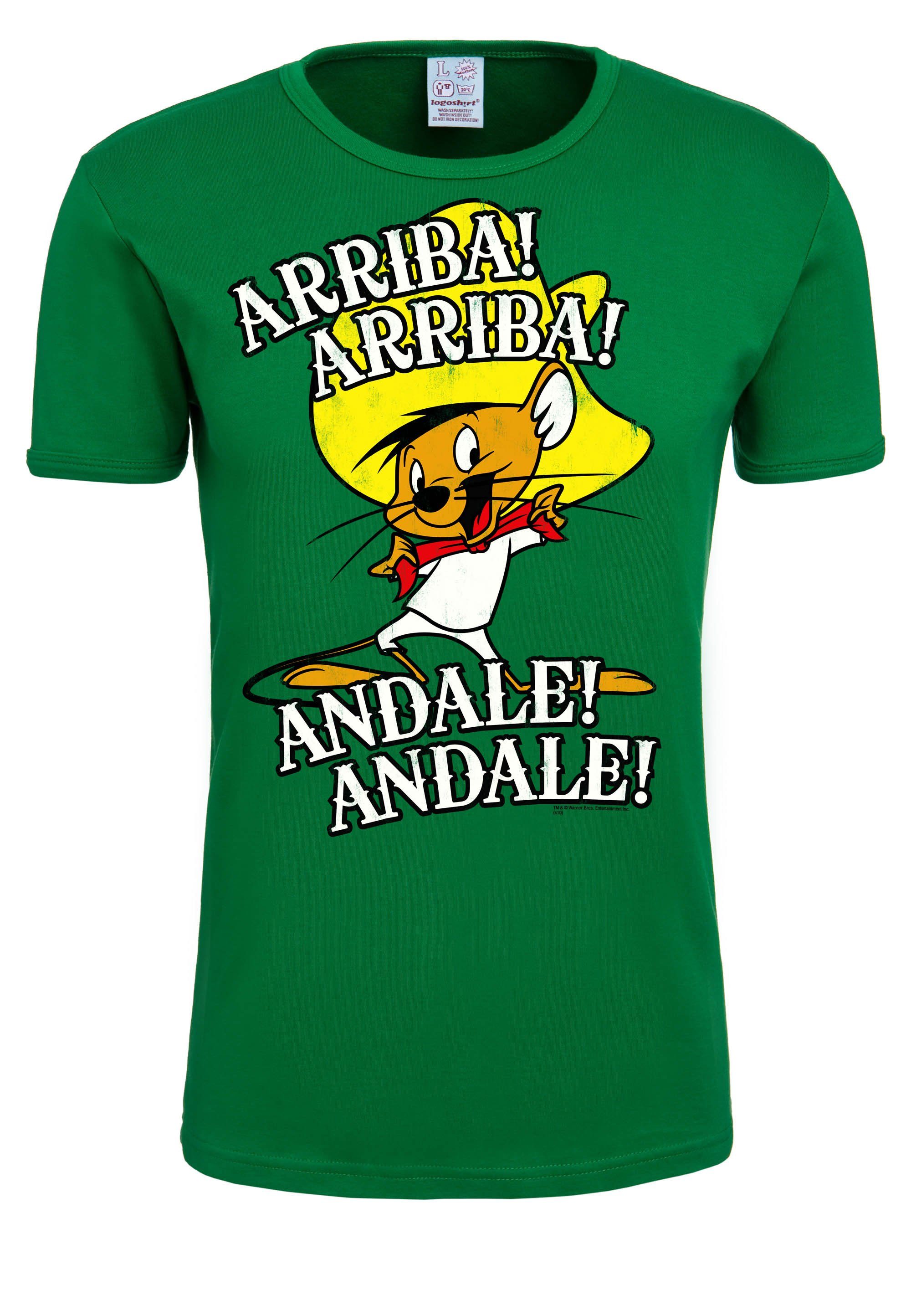LOGOSHIRT T-Shirt Looney Tunes – Arriba! Andale! mit lizenzierten Originaldesign – Bild 5 von 5