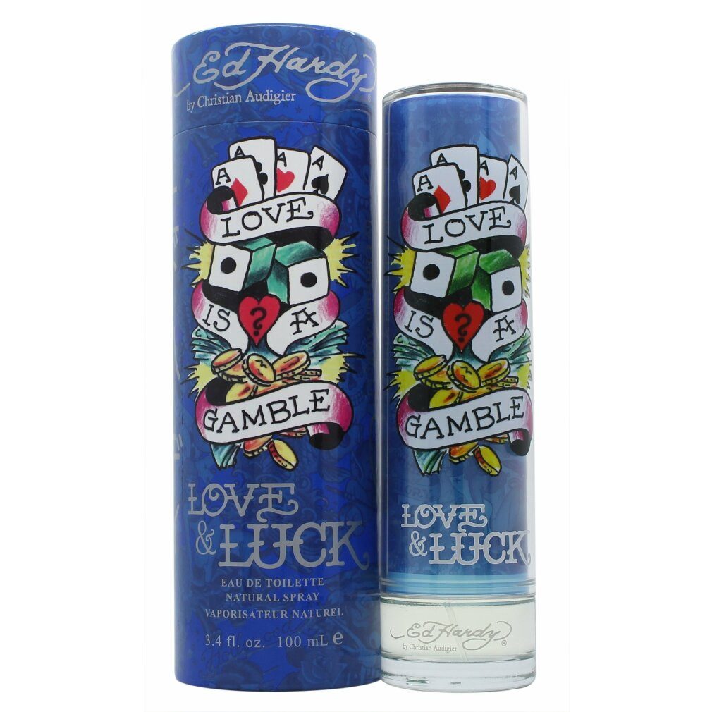 Christian Audigier Eau de Toilette Ed Hardy Love & Luck Man Eau de Toilette (100ml)