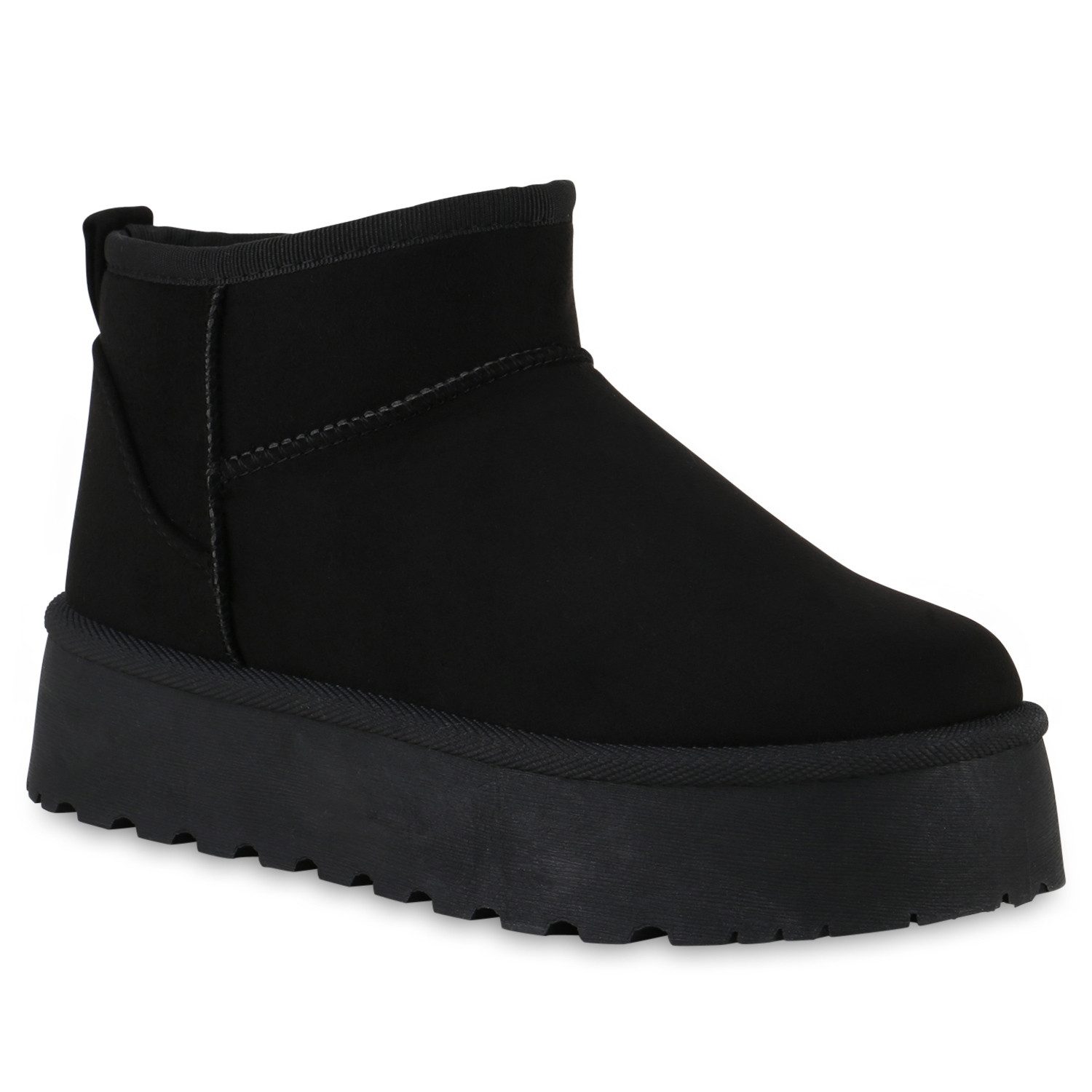 VAN HILL 841506 Winterstiefelette Damen Warm Gefüttert Winter Boots Stiefel günstig online kaufen