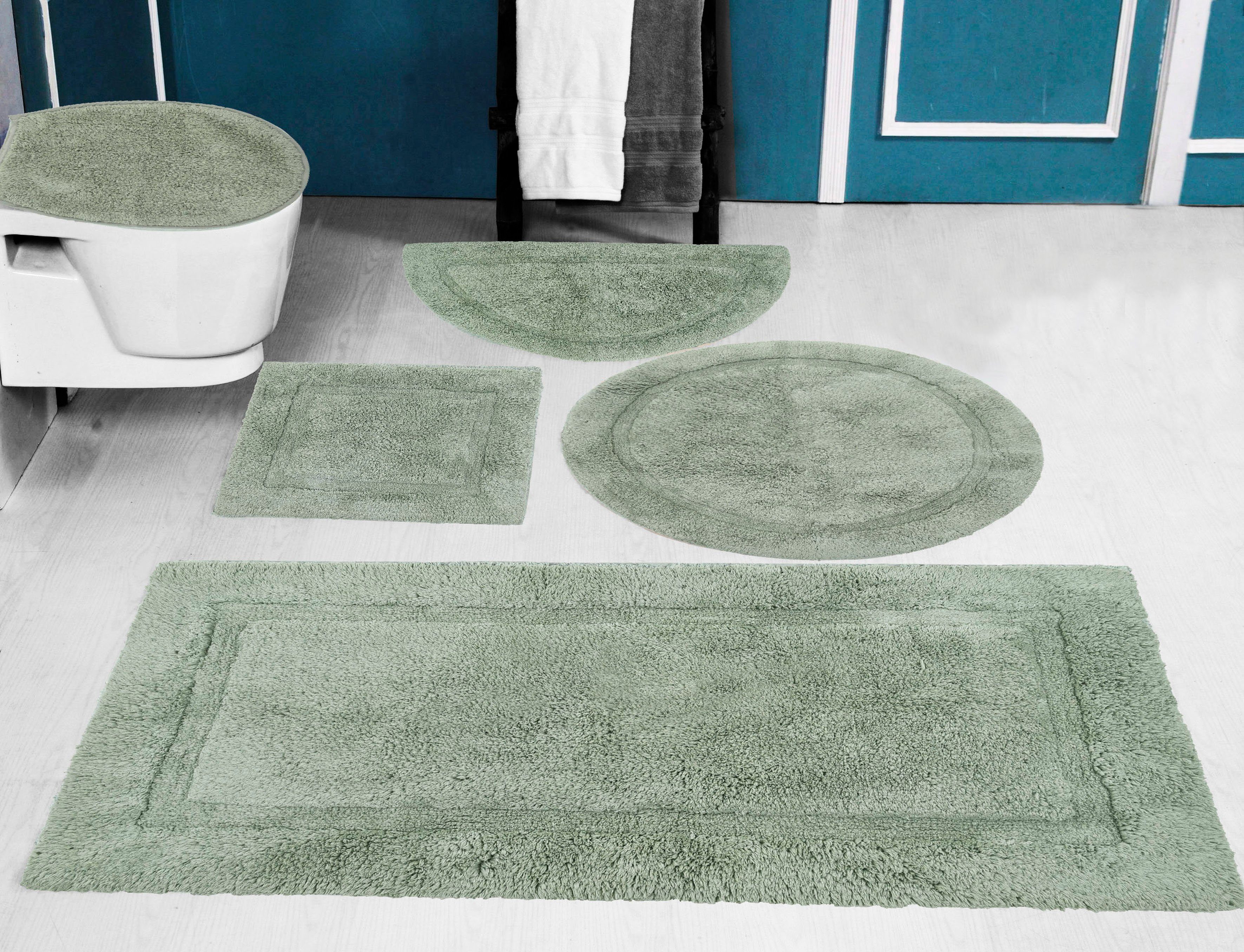 OTTO products Badematte Leni, Höhe 14 mm, rutschhemmend beschichtet, fußbod günstig online kaufen