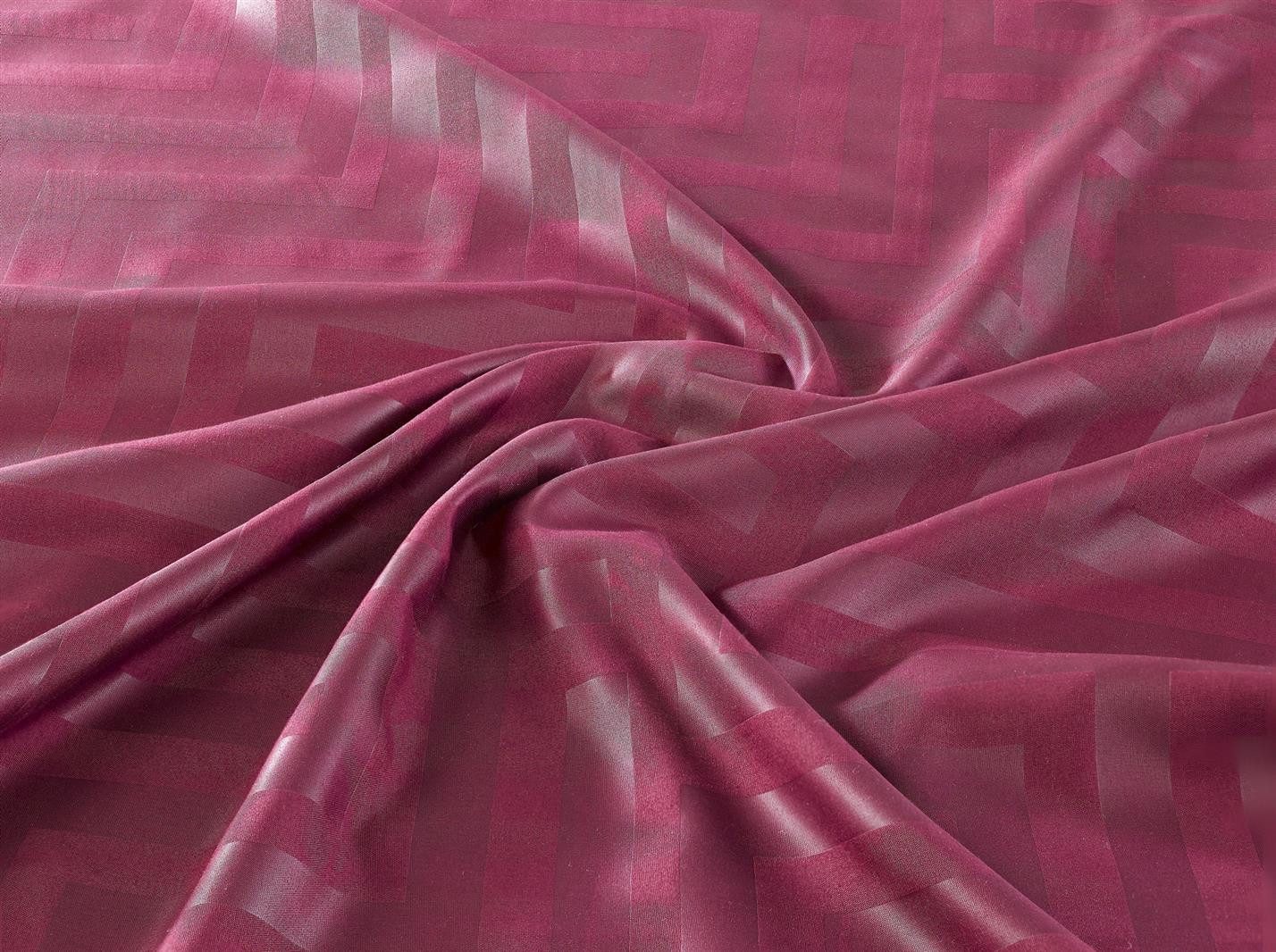 Carpe Sonno Bettwäsche 135x200 Mikrofaser Bettwäsche Set Soft Sommer Reißverschluss Bettwaren, Polyester, 2 teilig, Ganzjahres Bettwäsche Pflegeleicht Bettwaren Rot geometrisch