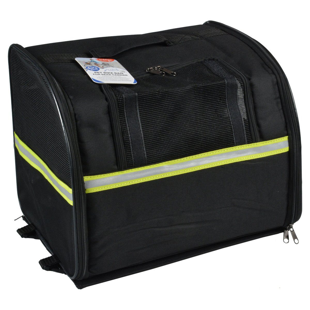 DUVO+ Tierfahrradkorb Fahrradtasche für Gepäckträger schwarz günstig online kaufen