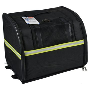 DUVO+ Tierfahrradkorb Fahrradtasche für Gepäckträger schwarz