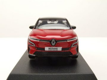 Norev Modellauto Renault Megane E-Tech 100% Electric 2022 rot schwarz Modellauto 1:43, Maßstab 1:43