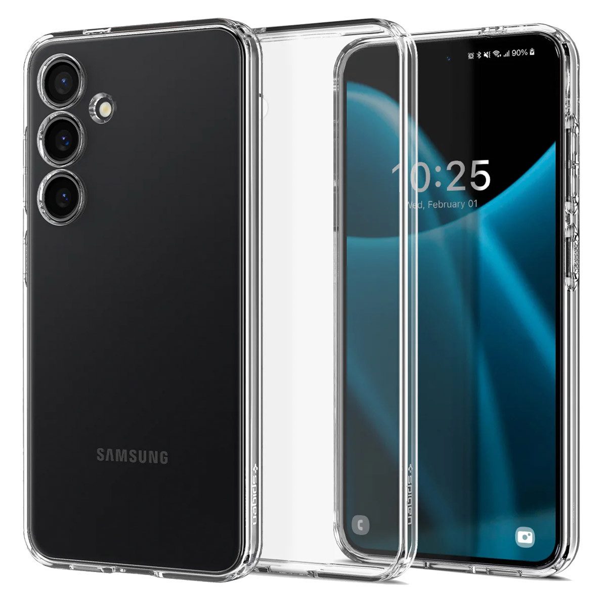 Spigen Backcover Spigen Liquid Crystal Case für das Samsung Galaxy S24 - Crystal Clear