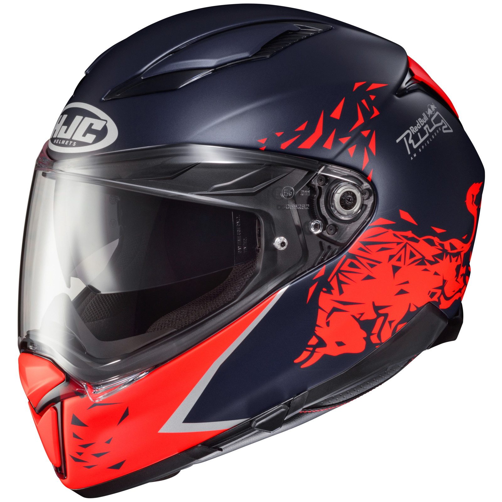 HJC Motorradhelm HJC F70 Spielberg Red Bull Ring MC21SF Integralhelm S (1er Set)