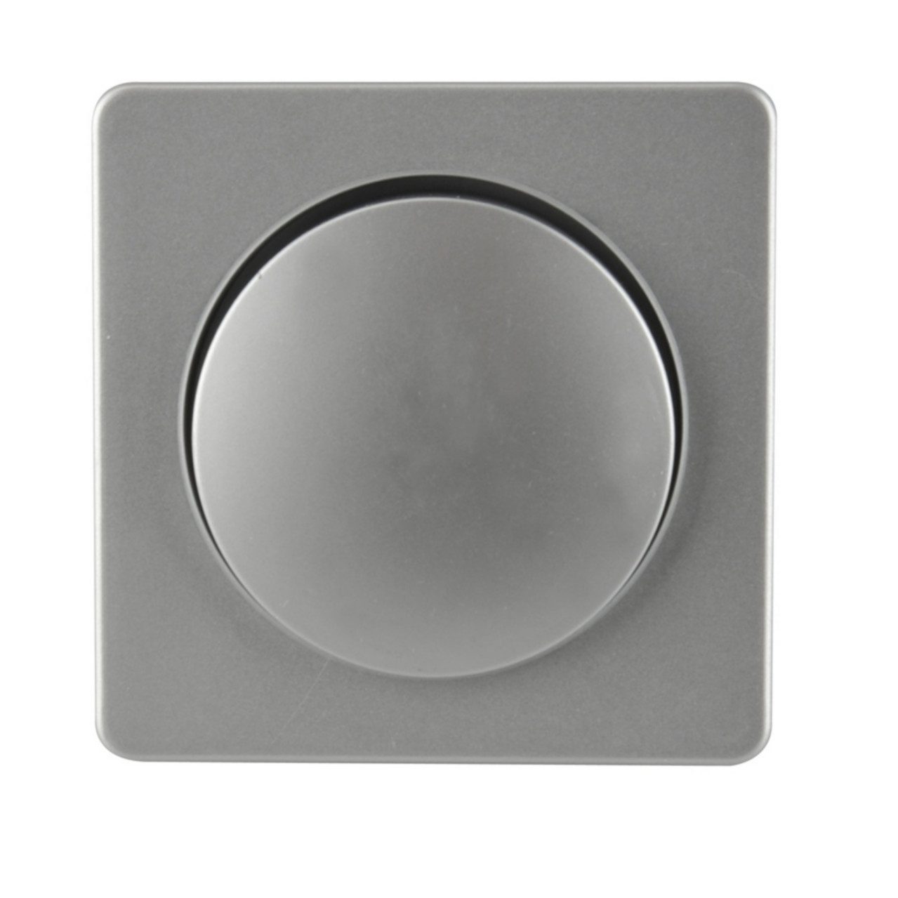 UNITEC Drehdimmer Unitec Dimmerabdeckung Montreal S503 silber