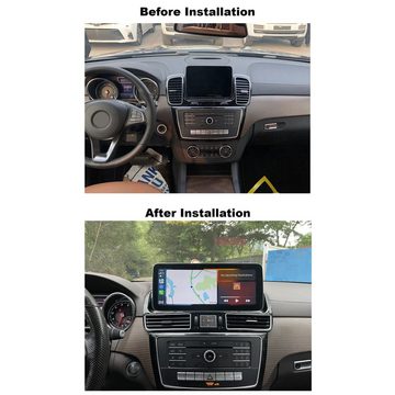 TAFFIO Für Mercedes GLS GLE X166 W166 NTG 5 12" Touch Android GPS Carplay Einbau-Navigationsgerät