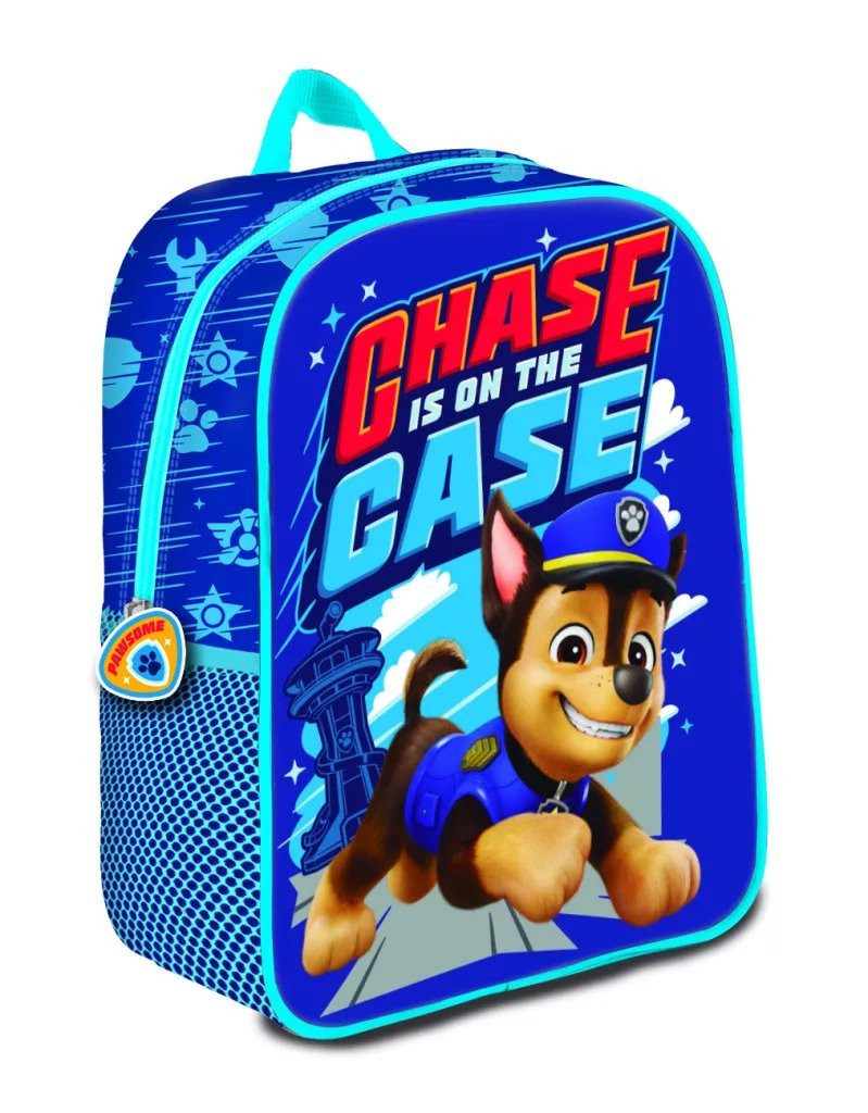 Kinderrucksack PAW Patrol Chase Kinder-Rucksack 30 cm, mit beeindruckendem 3D-Motiv