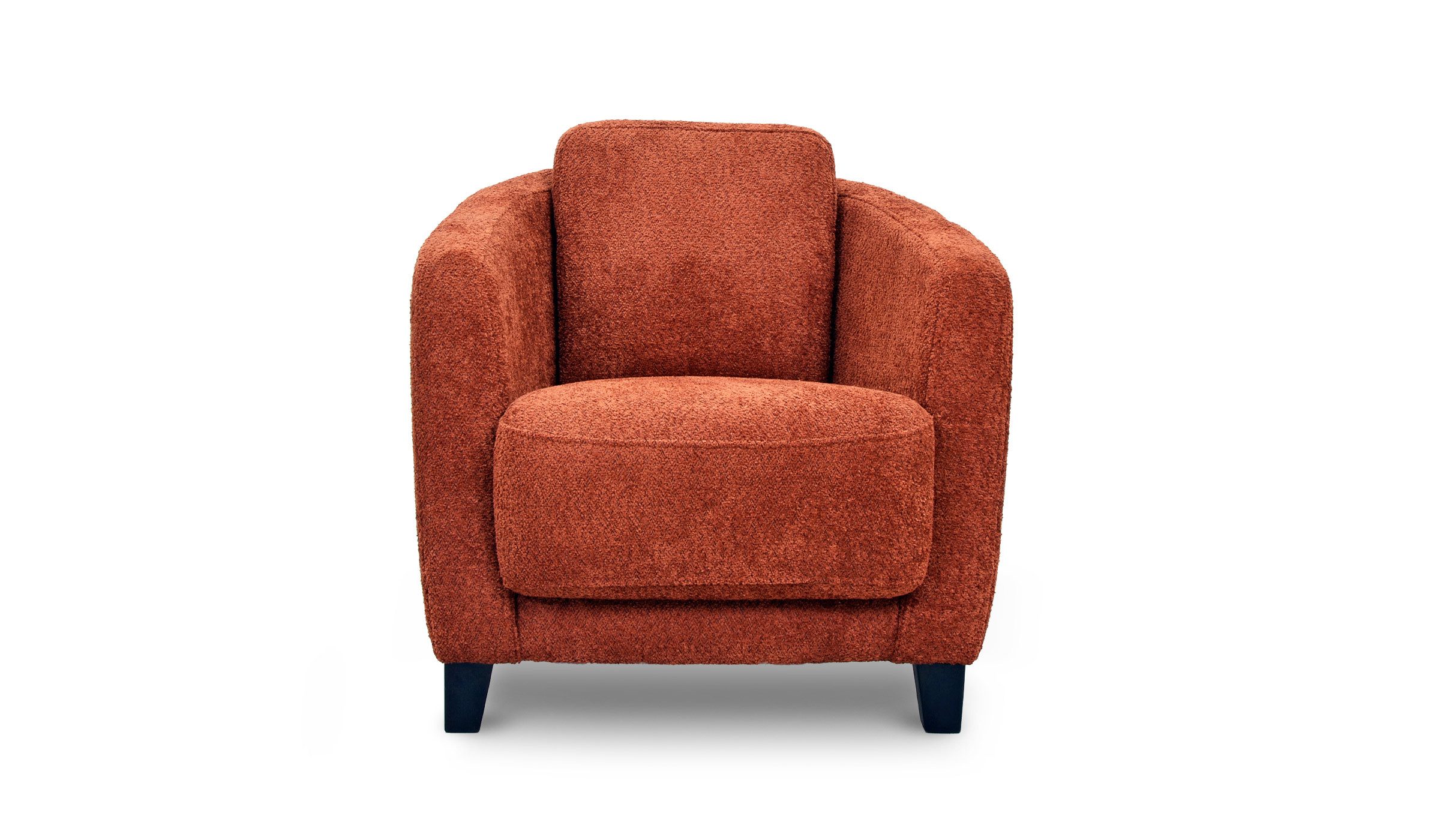 Hygger Möbelhaus Sessel Liga Modern Gepolstert 80x85x90 cm mit Armlehnen (Polstersessel Wohnzimmer Lesesessel kompakt bequem Design), ergonomische Rückenlehne, pflegeleicht, stabil, Made in Europe