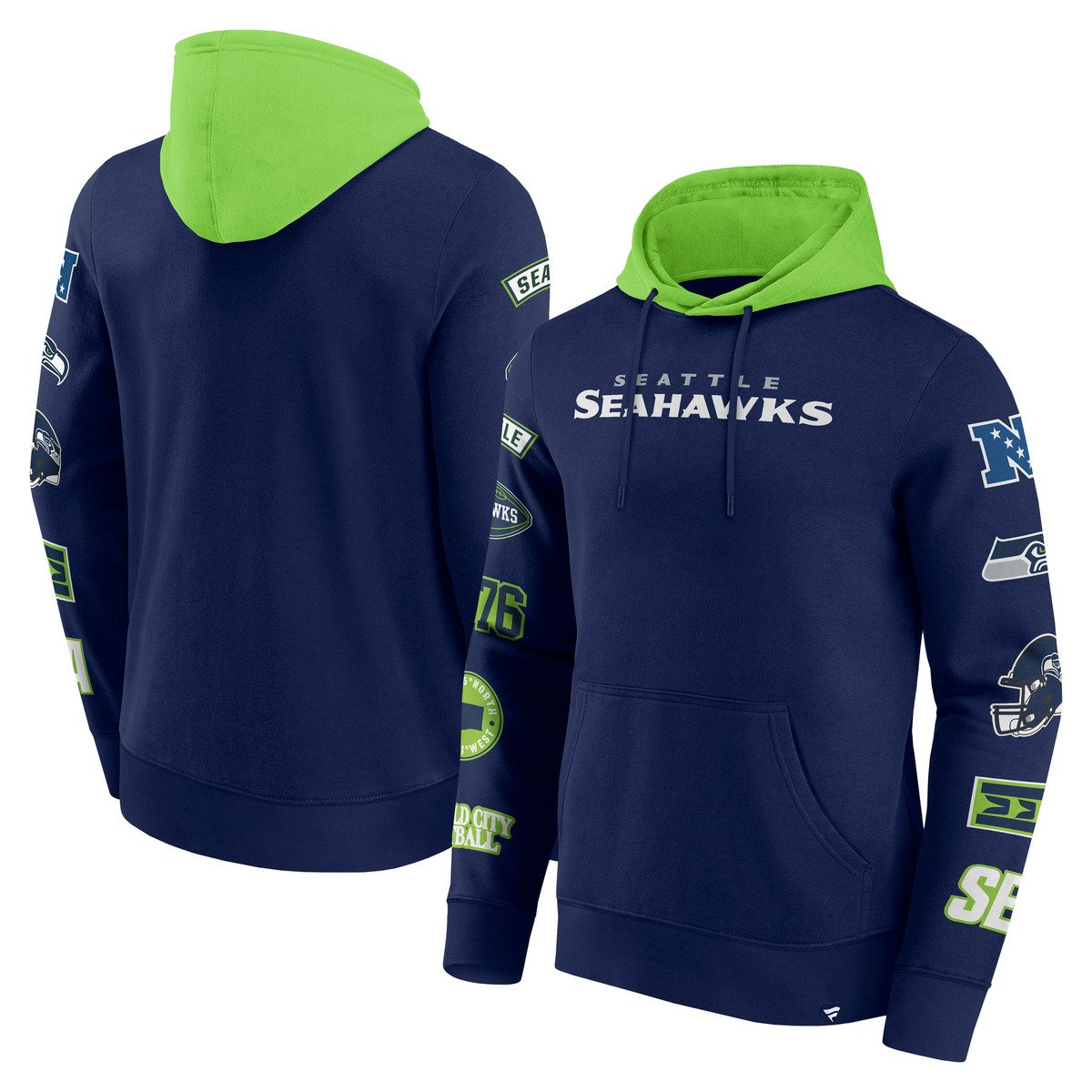 Fanatics Kapuzenpullover Fanatics Hoodie Seattle Seahawks Patched Out Fleec günstig online kaufen