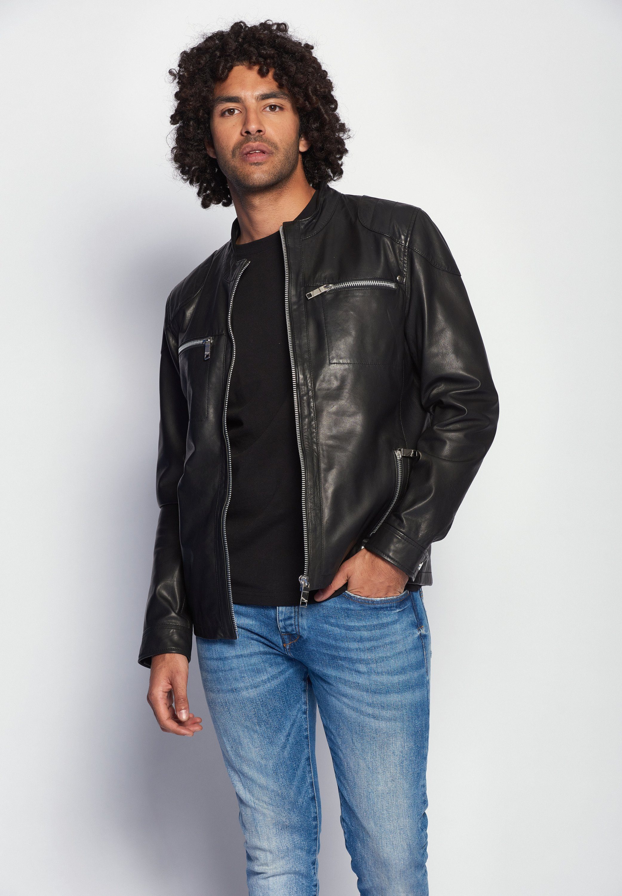 Maze Lederjacke Flint günstig online kaufen