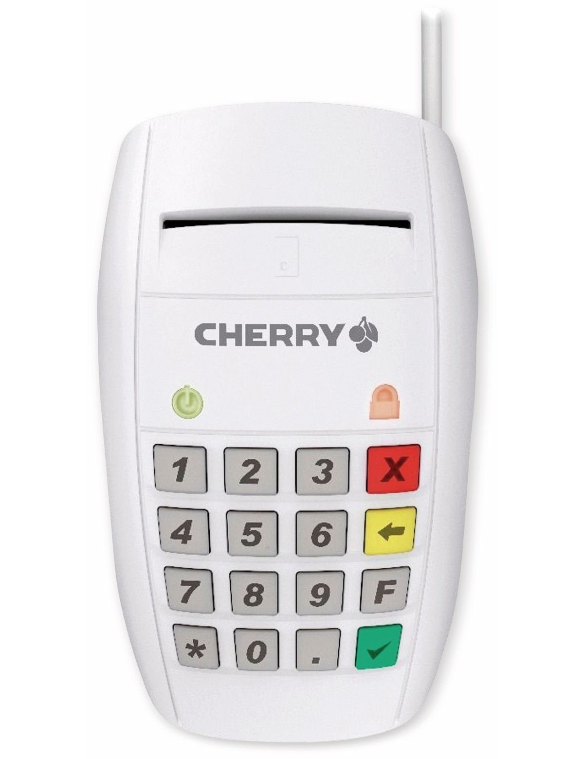 CHERRY Smart-Terminal ST-2100, weiß Tastatur
