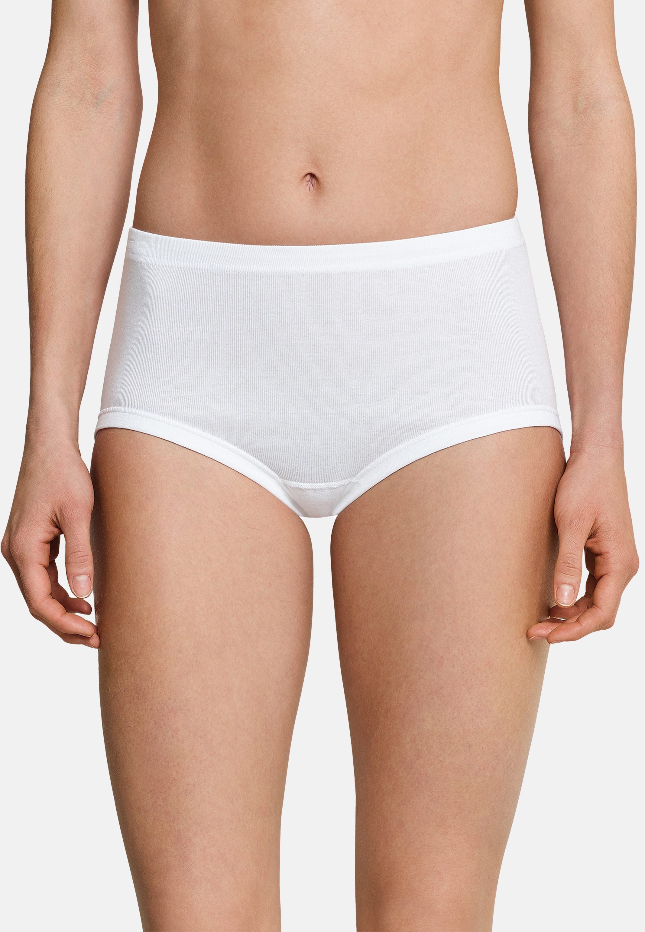Schiesser Taillenslip 6er Pack Original Classics Feinripp (Spar-Set, 6-St) Taillen Slip - Baumwolle - Traditionelle Passform, Formstabil