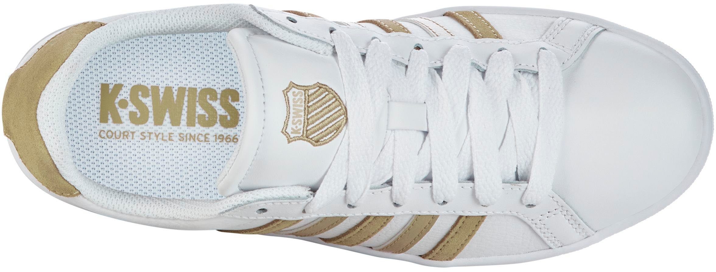 K-Swiss Court Tiebreak Sneaker. Reduzierter Preis € 36,99. Unverbindliche Preisempfehlung € 70,00