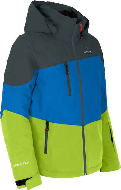 Bergson Winterjacke VOLKER neo Kinder Skijacke, die perfekte Skijacke für junge Abenteurer, Normalgr