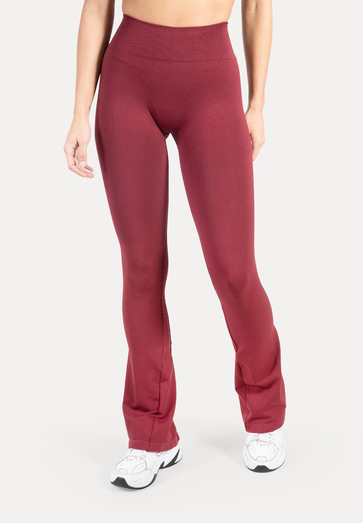 Schlaghose Aylin Scrunch, Leggings mit Booty Push Effekt, Gym, Yoga & Freizeit