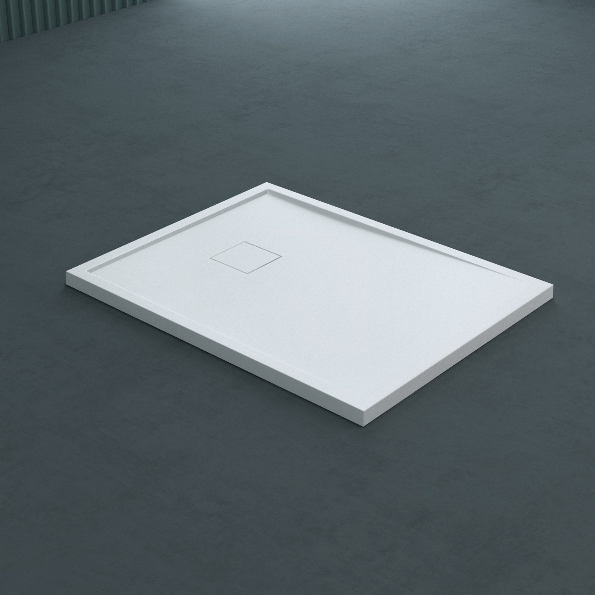 doporro Duschwanne Duschtasse Mineralguss DIN-Anschlüsse einfache Montage G günstig online kaufen