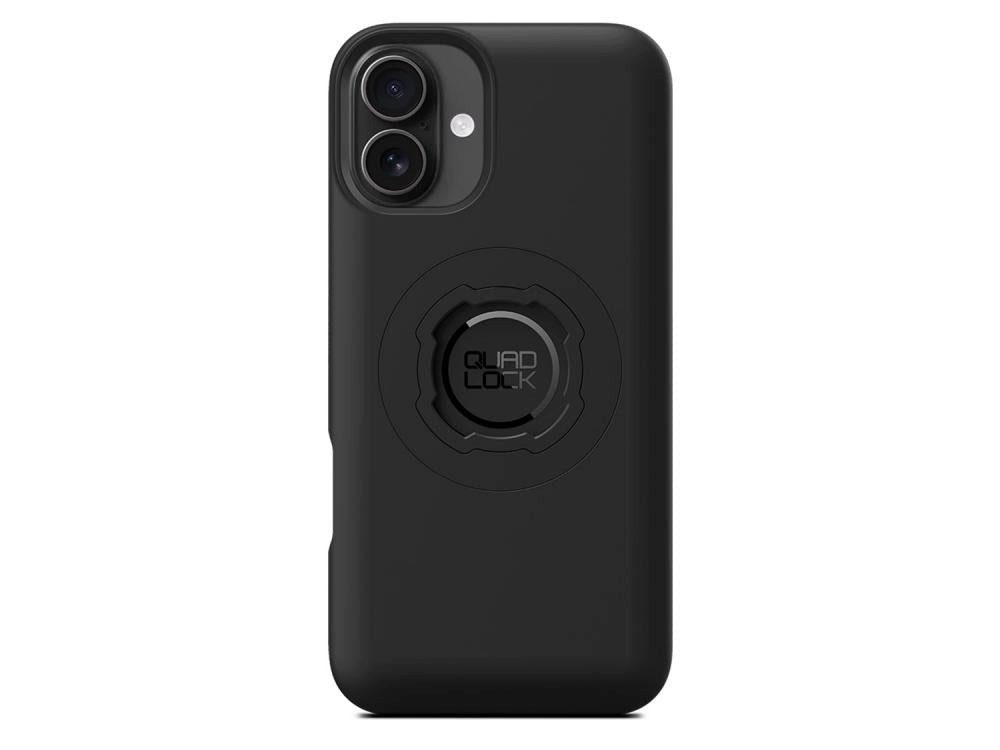 Quad Lock Fahrradtasche Quad Lock MAG Case iPhone 16 Plus Schwarz - Stoßfest, MagSafe-kompatib