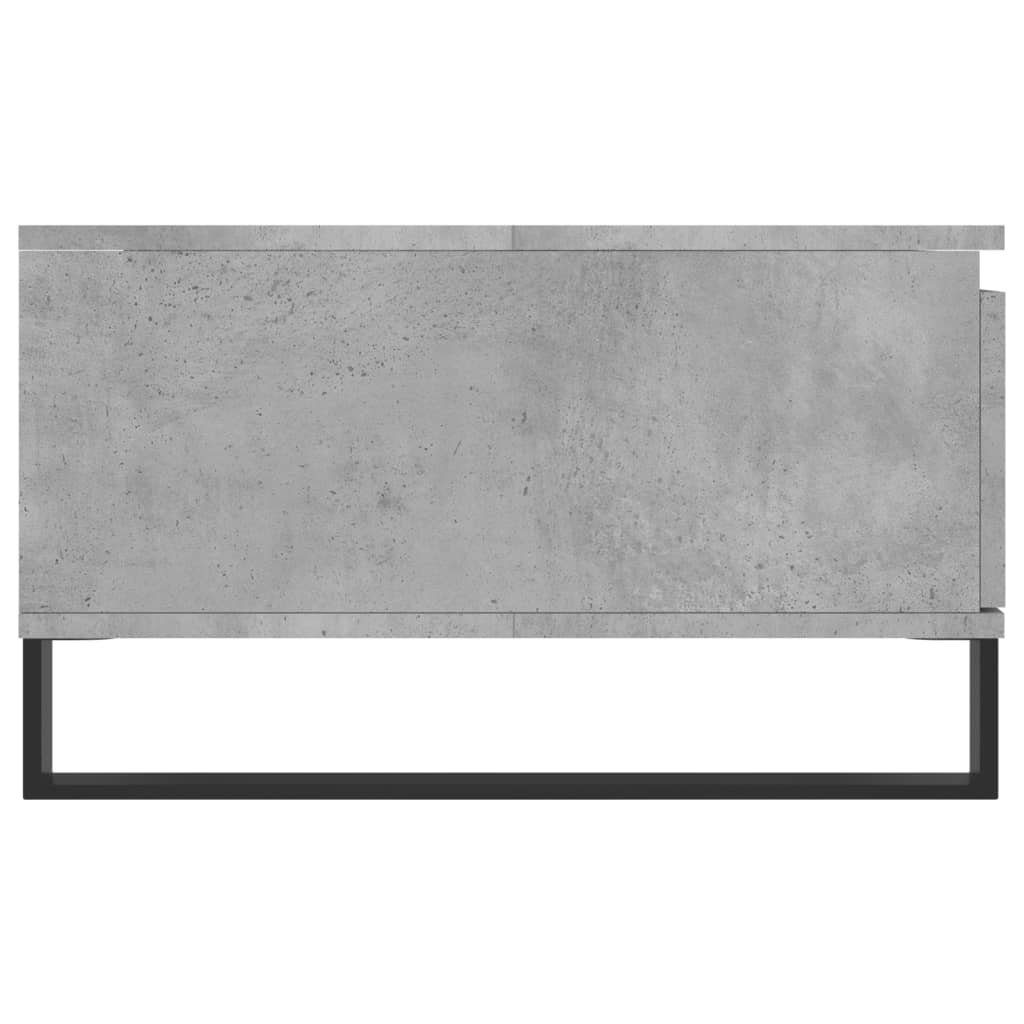 Couchtisch Betongrau vidaXL Couchtisch cm Betongrau | 90x60x35 (1-St) Betongrau Holzwerkstoff