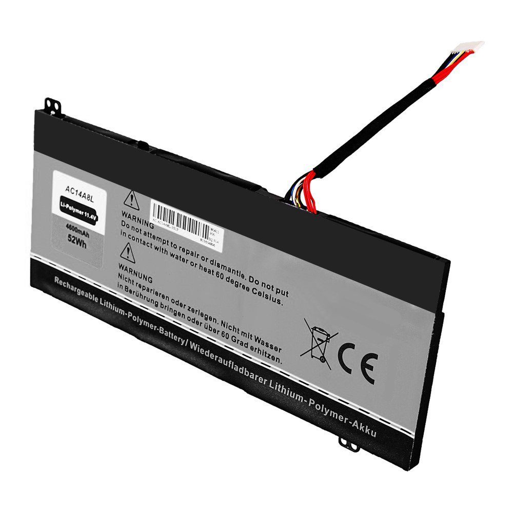 Patona Akku für Acer Aspire Nitro V15 VN7 AC14A8L 3ICP7/61/80 AC14A8L AC15B7 Laptop-Akku Ersatzakku 4600 mAh (11,4 V, 1 St), 100% kompatibel mit den Original Akkus durch maßgefertigte Passform
