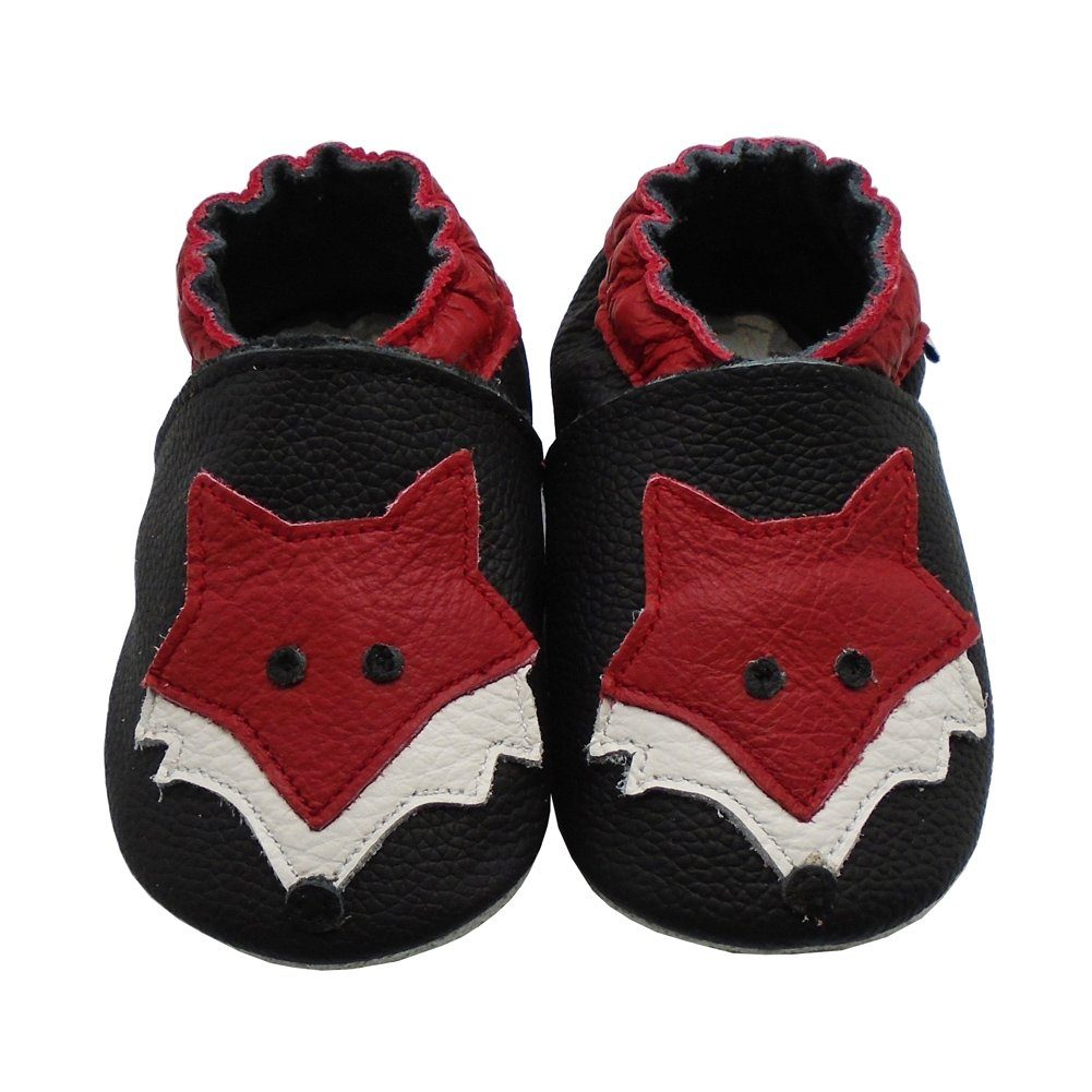 Weiche Leder Krabbelschuhe Lauflernschuhe Hausschuhe 100% Leder Hausschuh