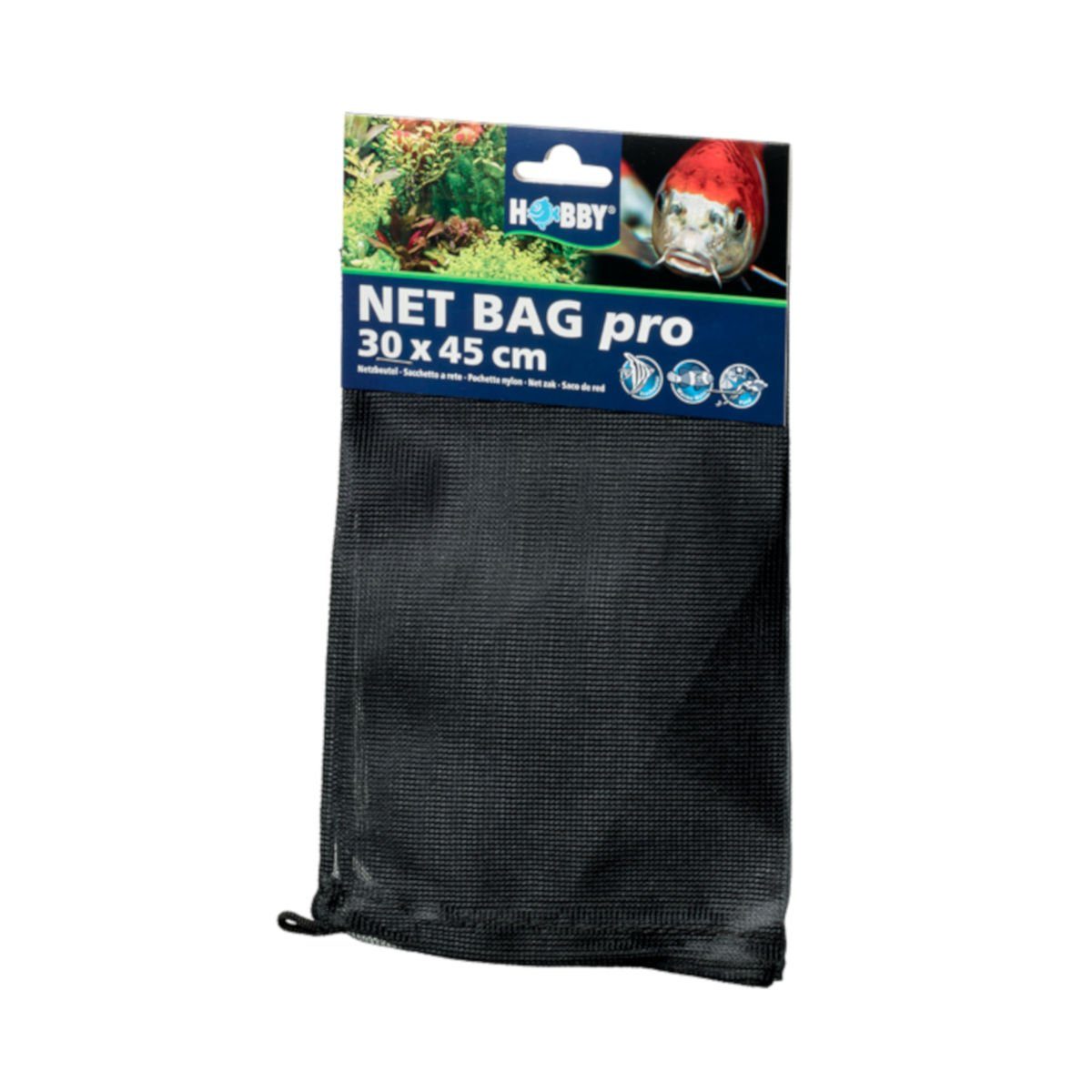 HOBBY Aquarium Net Bag pro, Netzbeutel für Aquarien - 30 x 45 cm